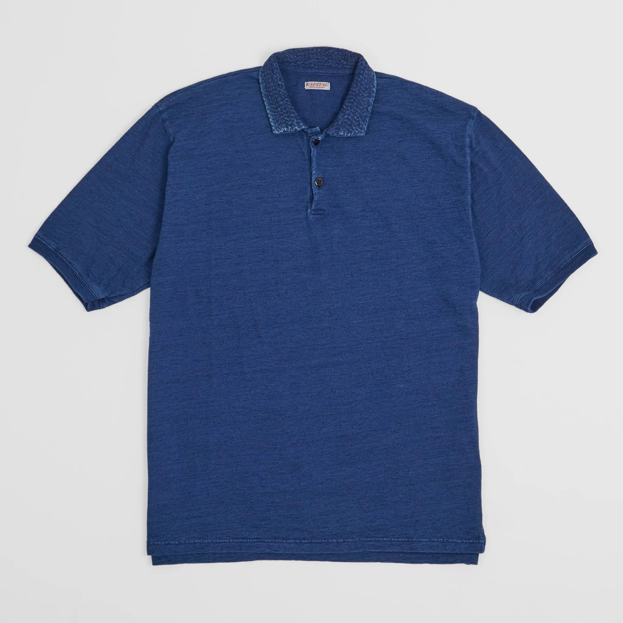 Kapital Classic Indigo Polo Shirts