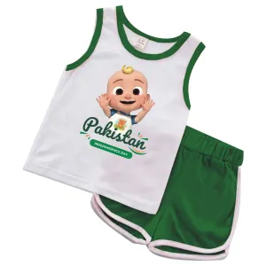Kids Independent Day 14 August Tshirt and Shorts