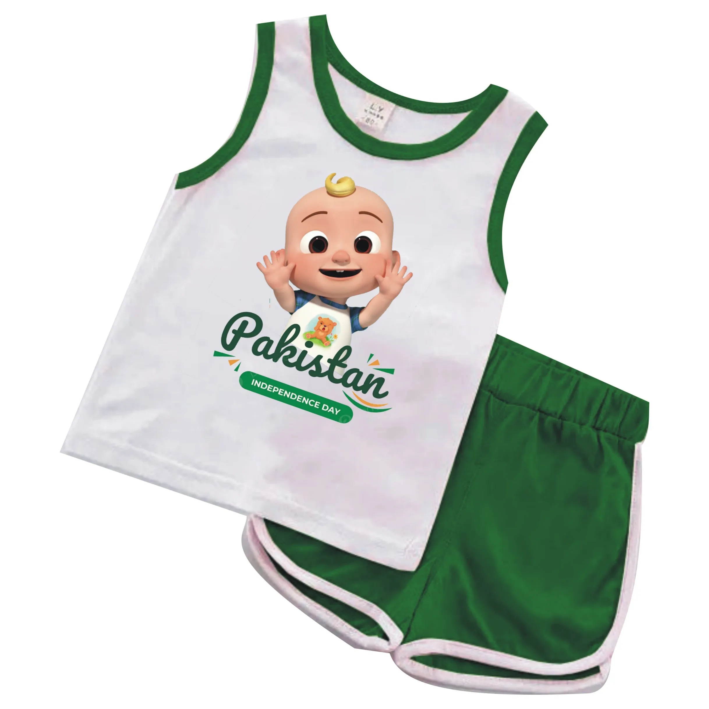 Kids Independent Day 14 August Tshirt and Shorts