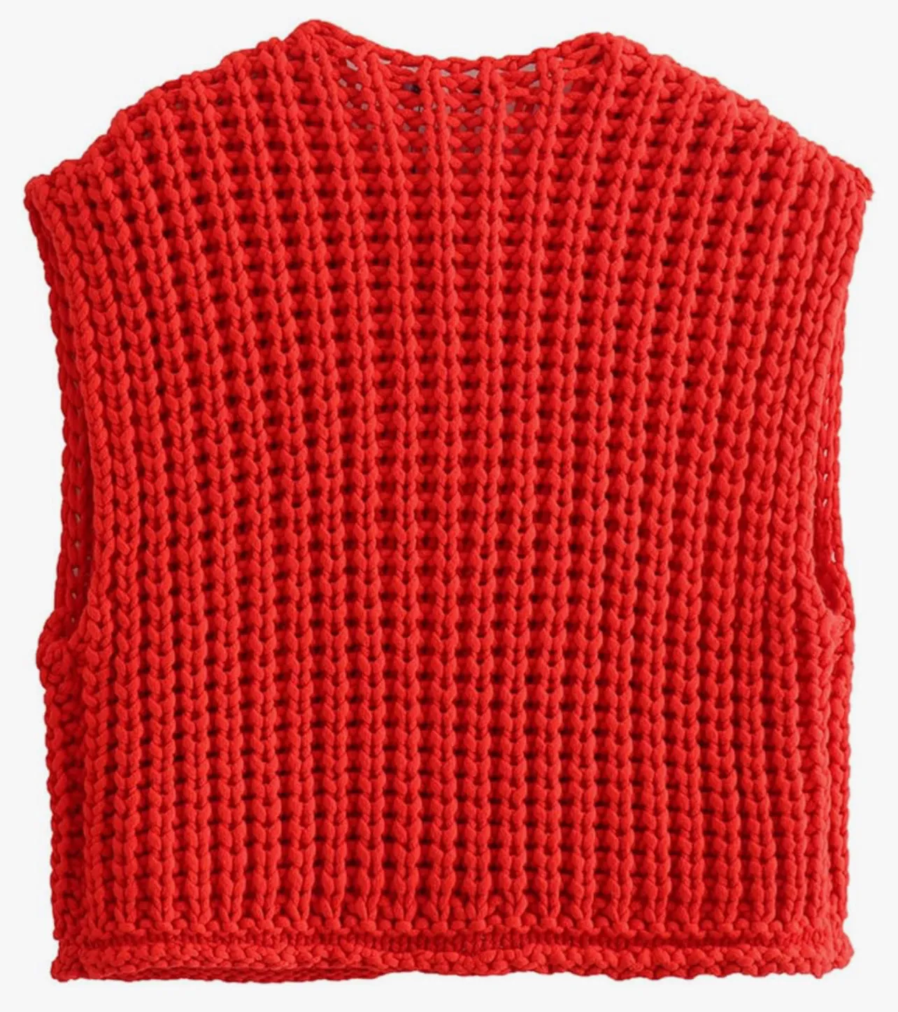 Knit Cardigan Vest