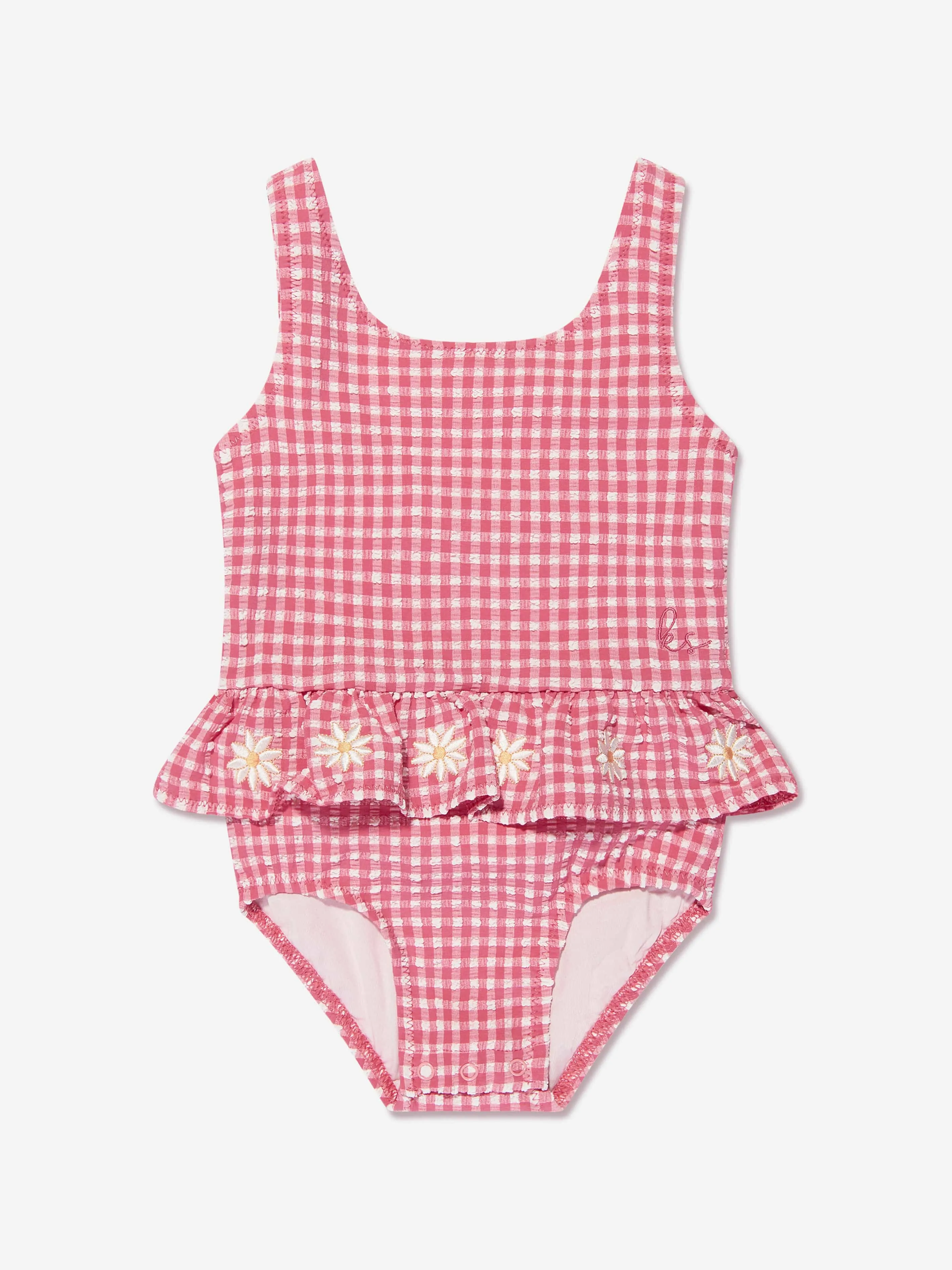 Konges Slojd Girls Soline Swimsuit in Pink