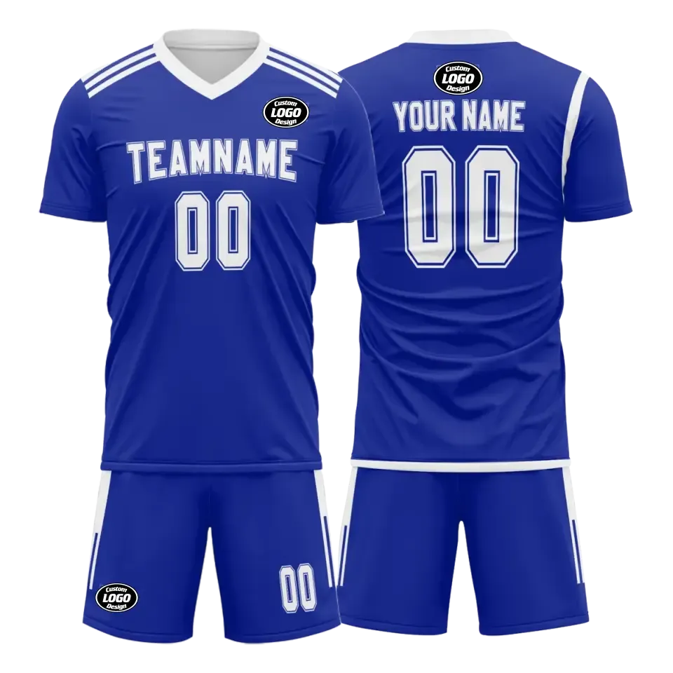 Luxury Gifts,Personalized Football Team Uniform, Custom Breathable and Comfortable Jerseys and Shorts.