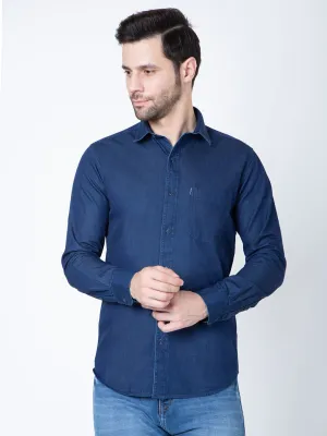 Mens Denim Casual Shirt