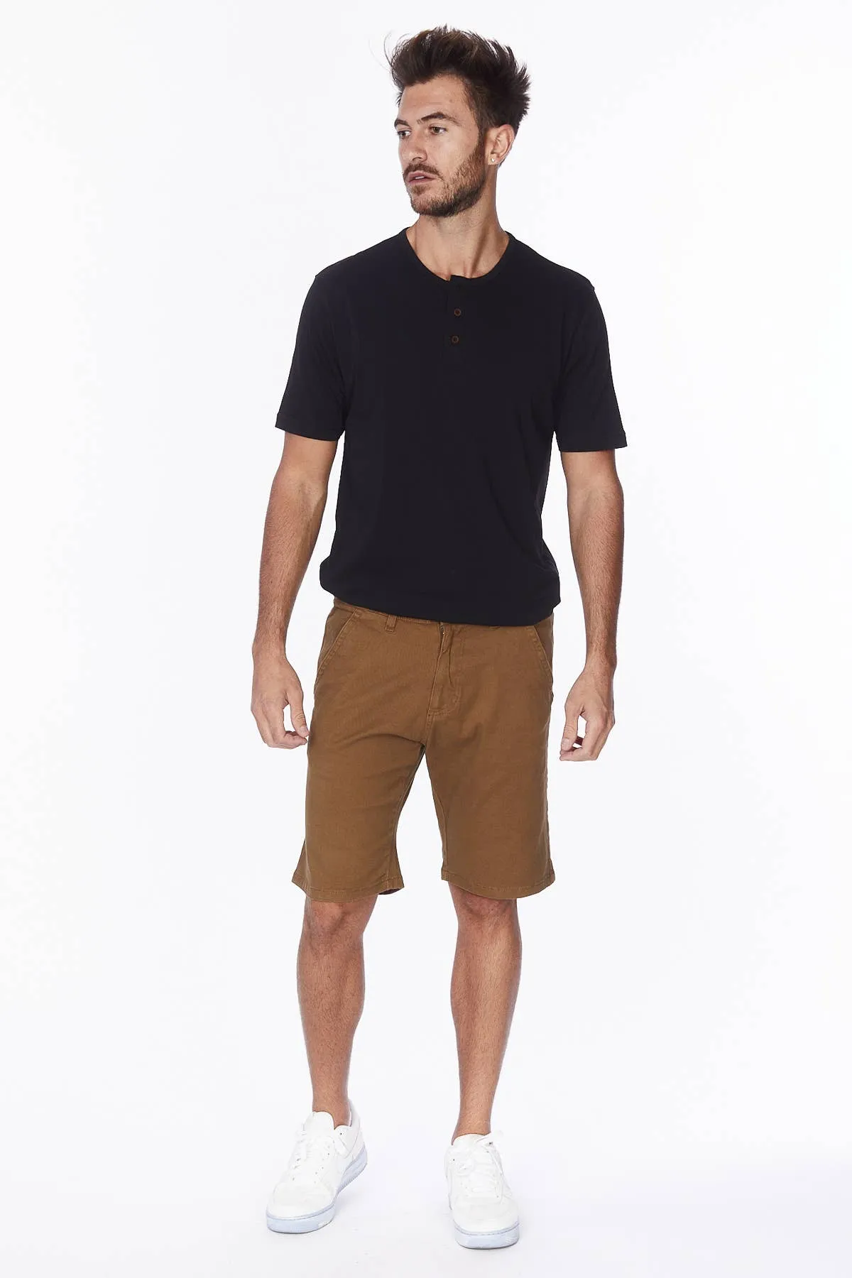 Men's Twill Summer Stretch 4 Pocket Chino Shorts