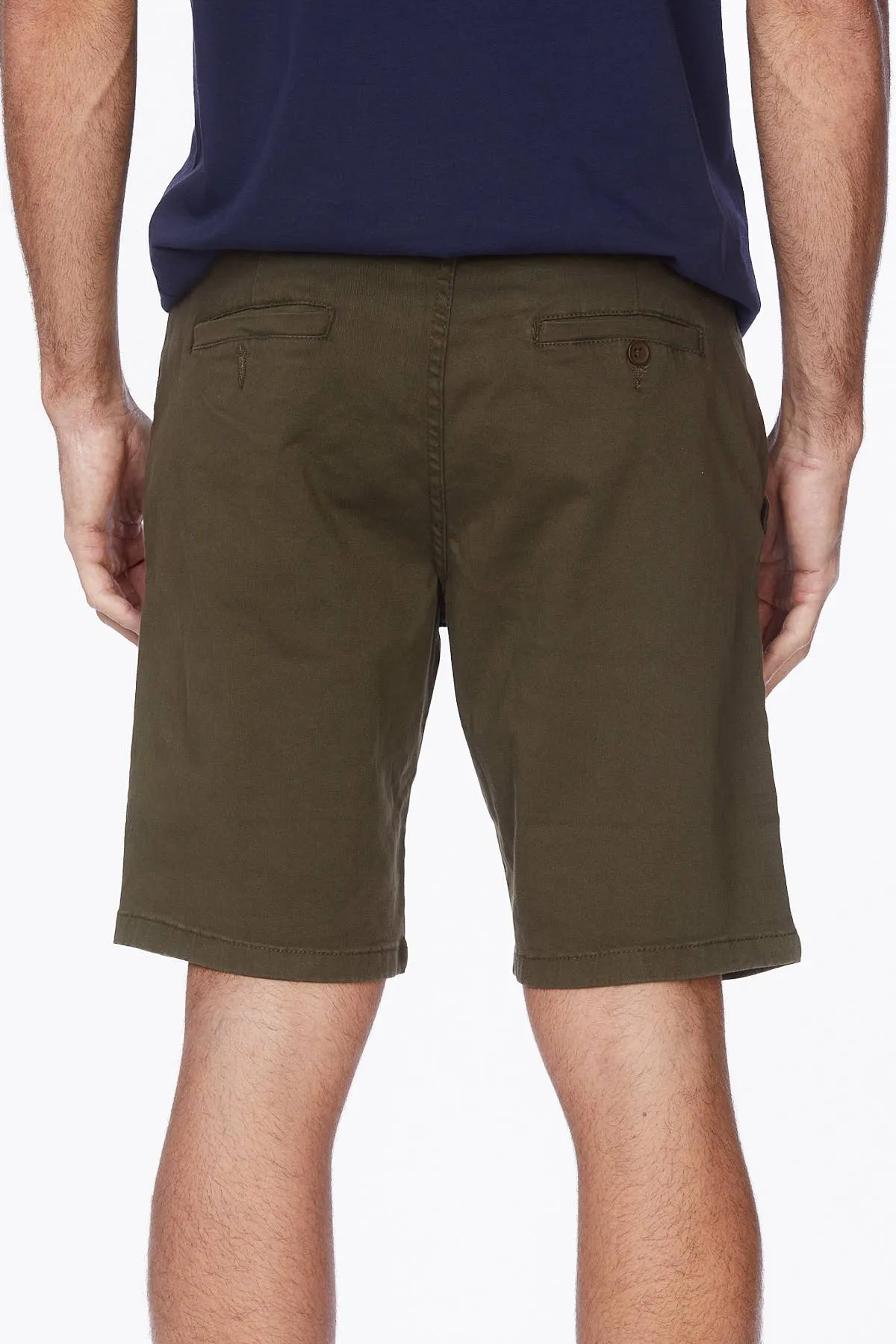Men's Twill Summer Stretch 4 Pocket Chino Shorts