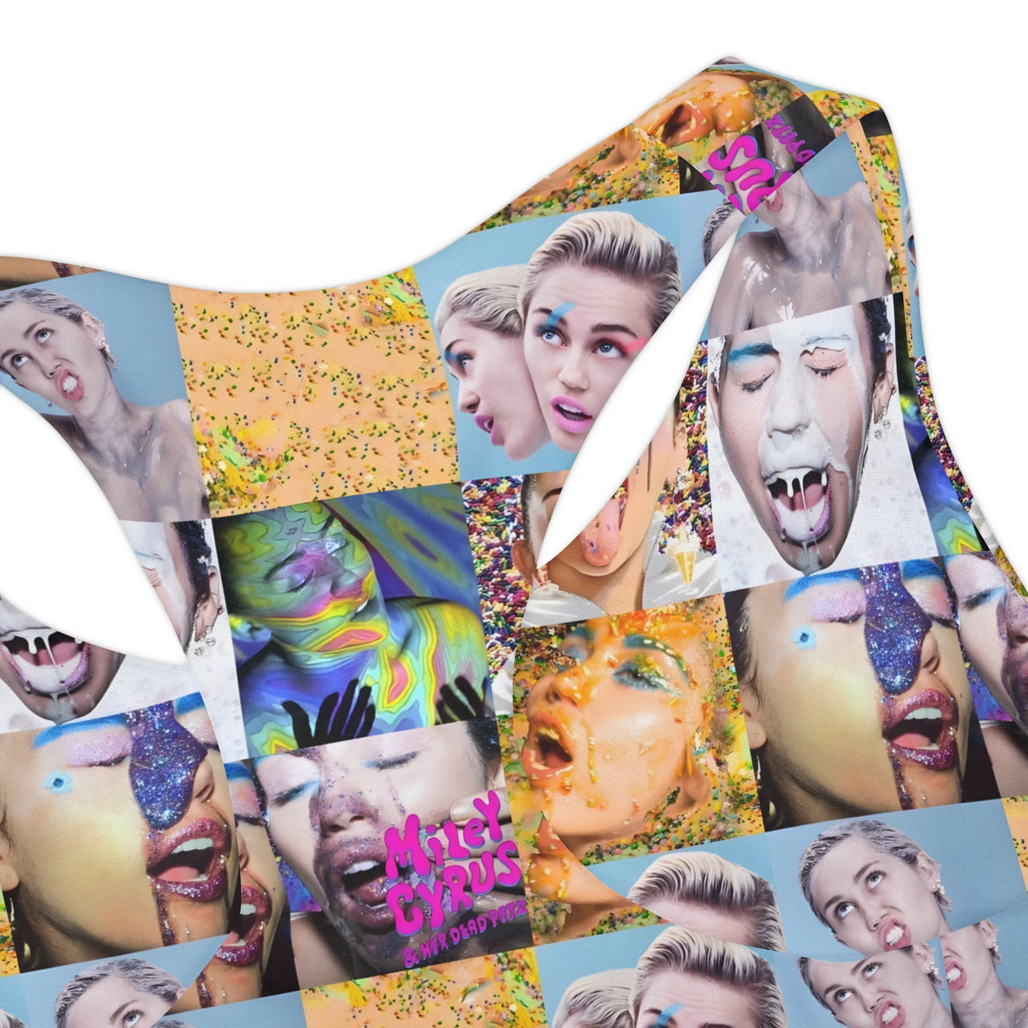 Miley Cyrus & Her Dead Petz Mosaic Girls Two Piece Swimsuit
