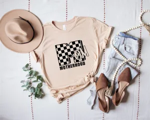 Motherhood Shirt, Mama Shirts, Trendy Mom Shirts, Mother’s Day Gift, Gift for Mom, Retro Mom Shirt