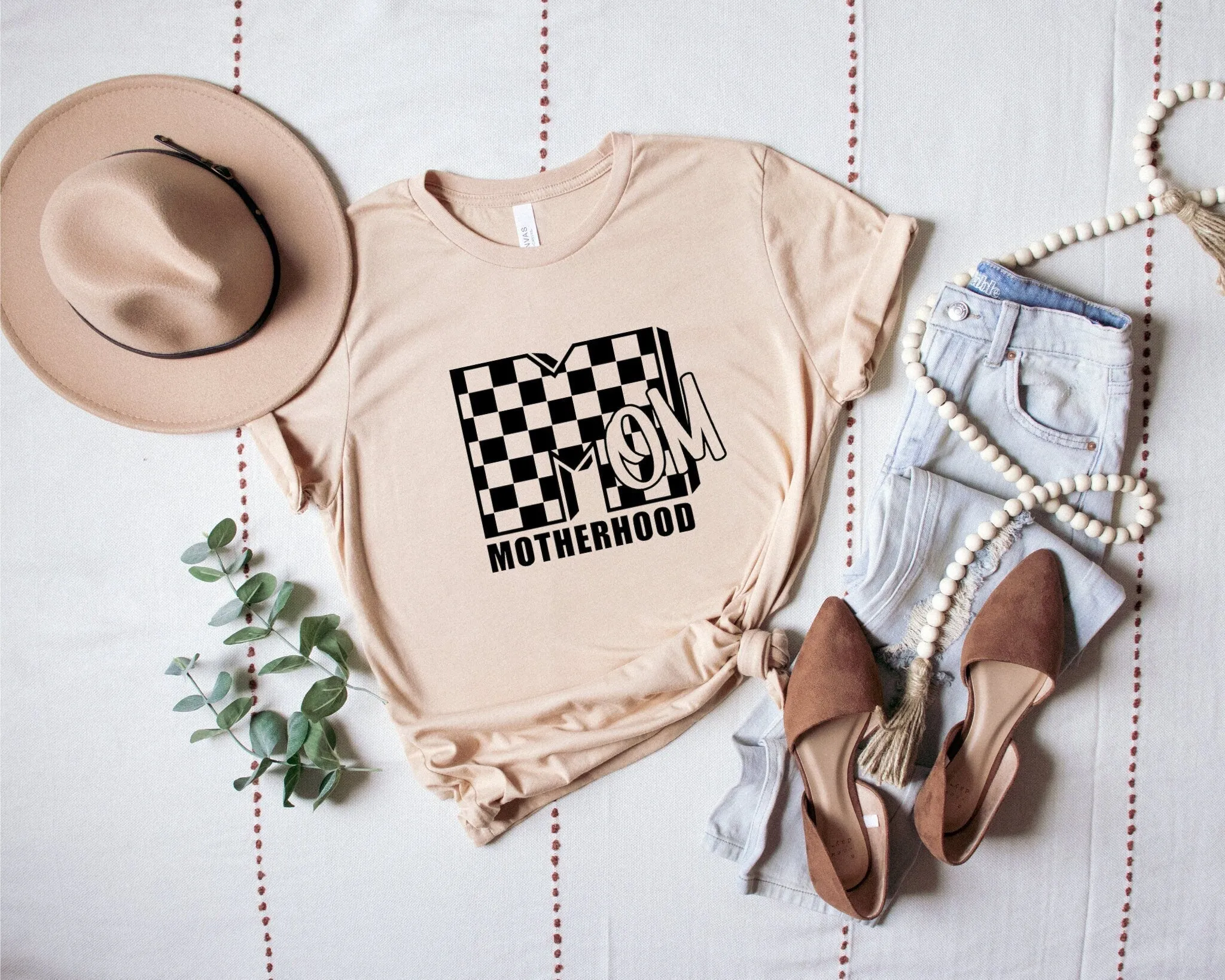 Motherhood Shirt, Mama Shirts, Trendy Mom Shirts, Mother’s Day Gift, Gift for Mom, Retro Mom Shirt