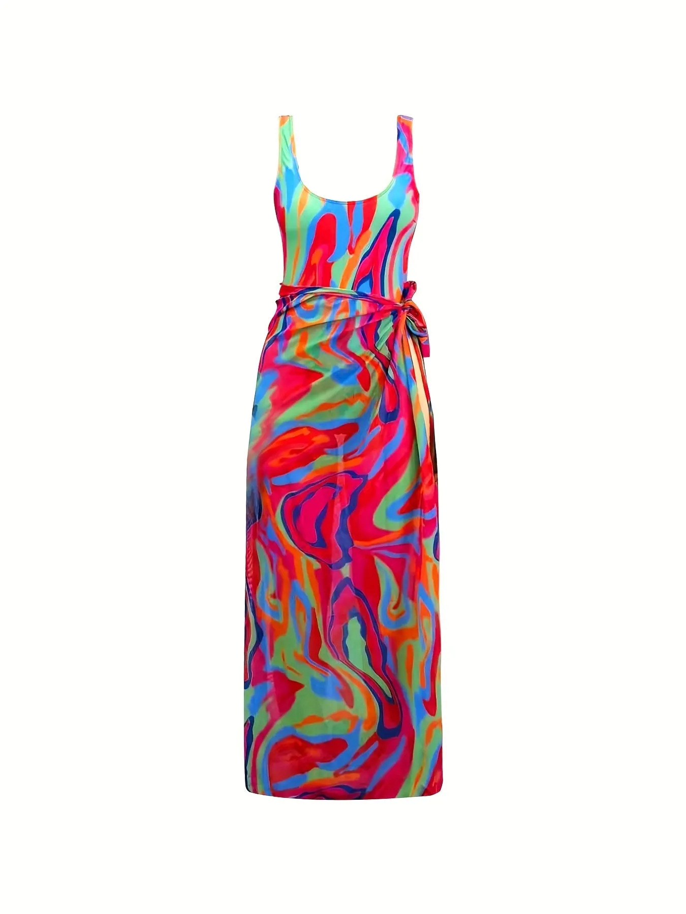 MultiColor  Vacation  SwimWear For Women