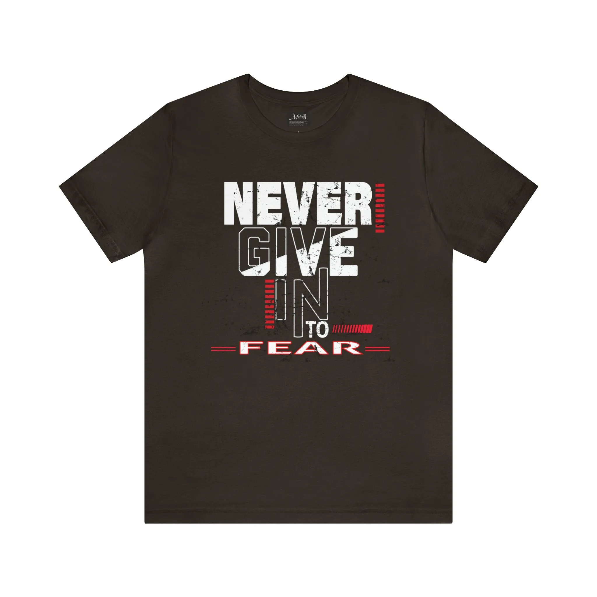 Never Give In | Inspirational t shirts | Motivational Positive Vibes shirt | Trendy Loose fit tees friends