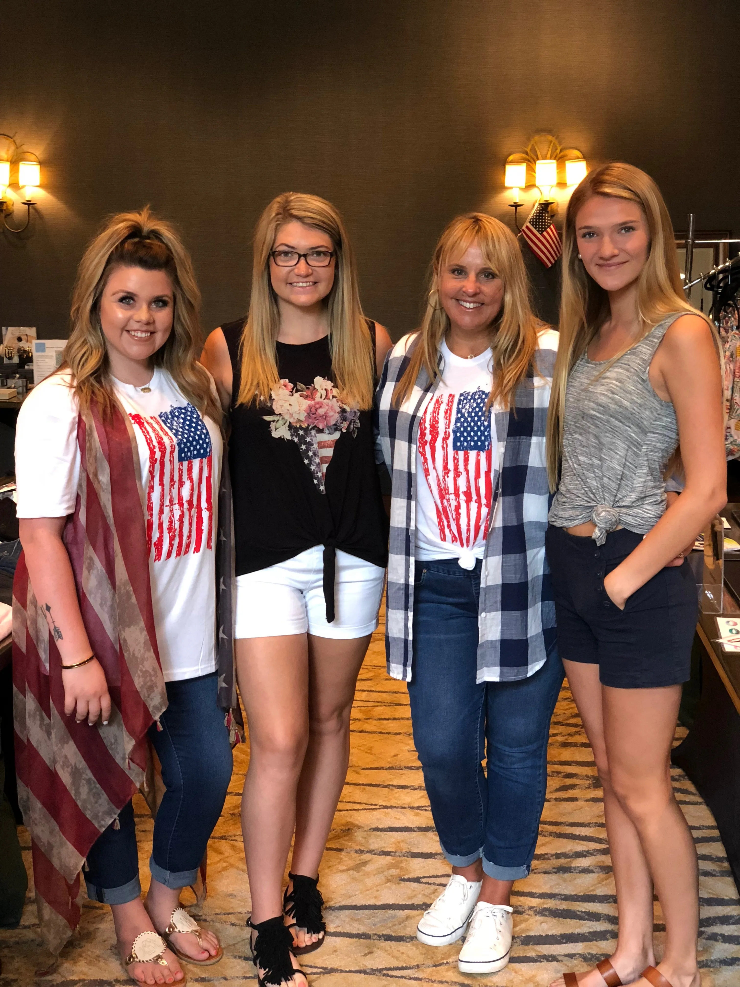 Next Level Apparel - AMERICAN FLAG