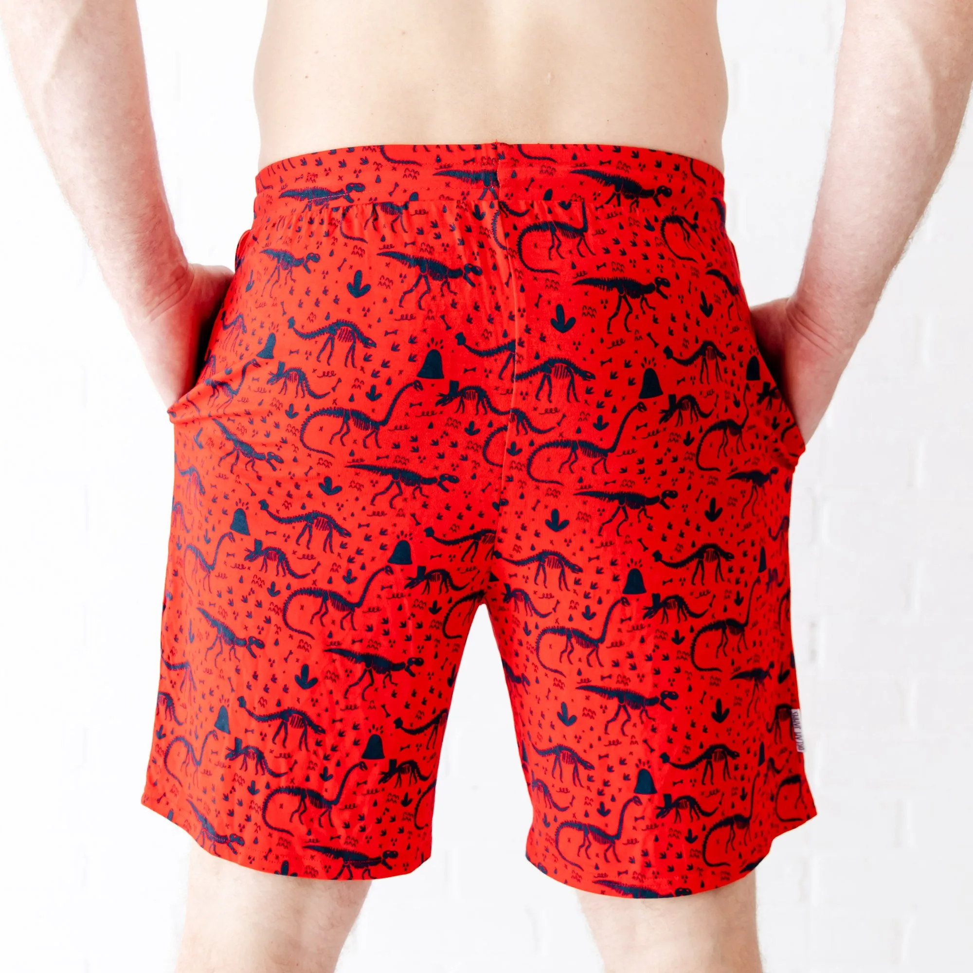 No Bones About It Men's Sleep Shorts