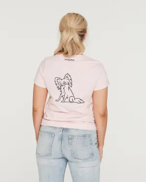 Papillon Mum Illustration: Classic T-Shirt