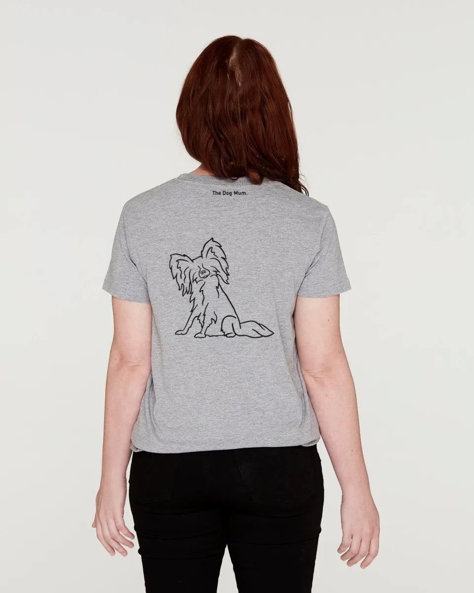 Papillon Mum Illustration: Classic T-Shirt