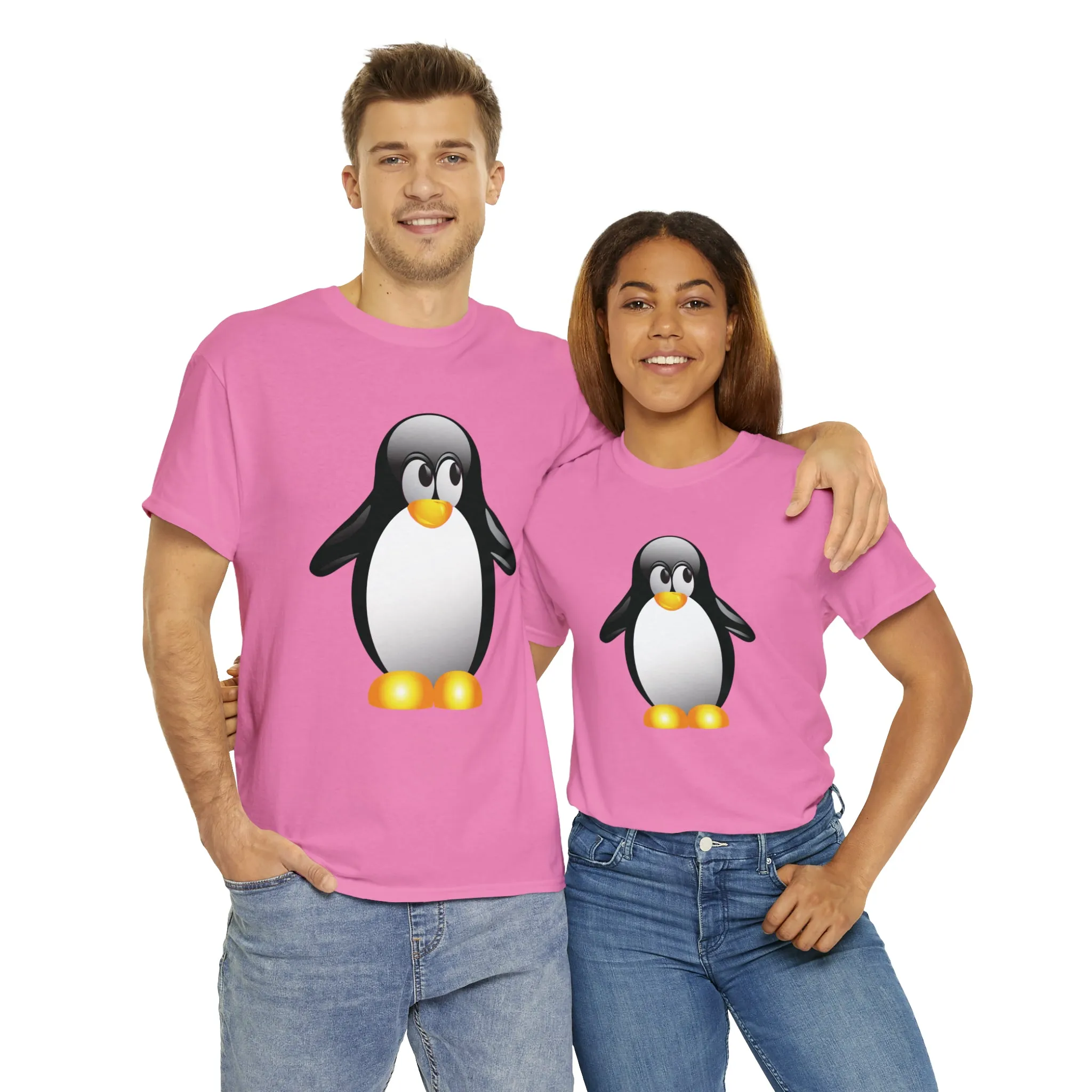 Penguin in a super comfortable cotton tee