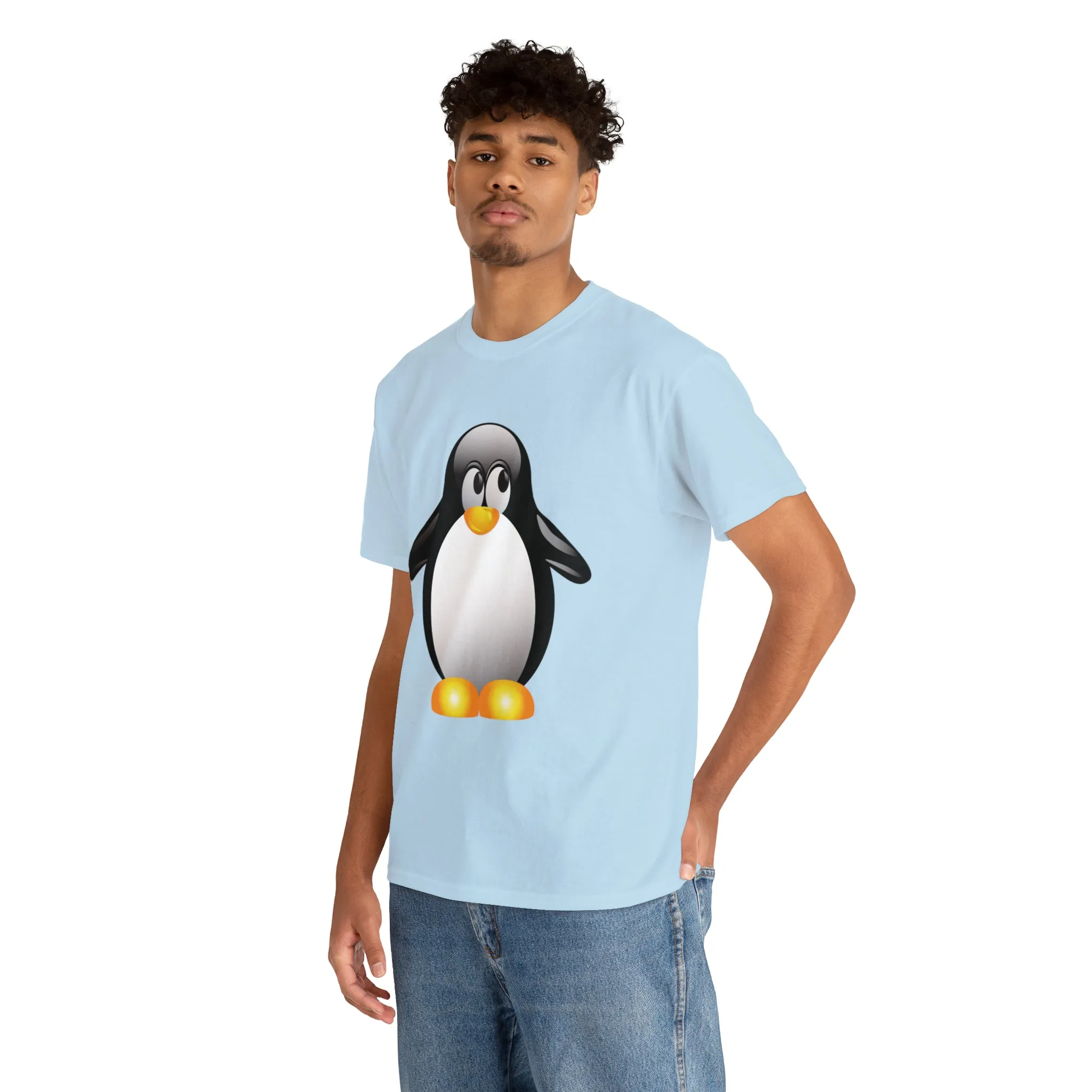Penguin in a super comfortable cotton tee