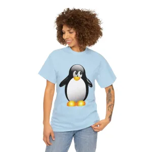 Penguin in a super comfortable cotton tee