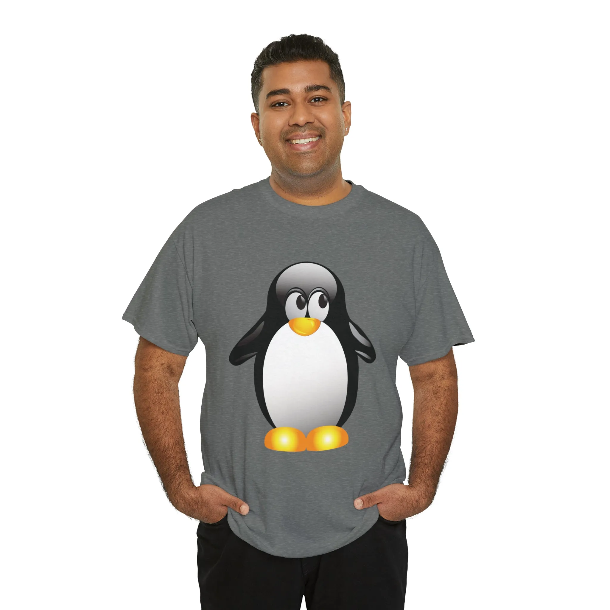 Penguin in a super comfortable cotton tee