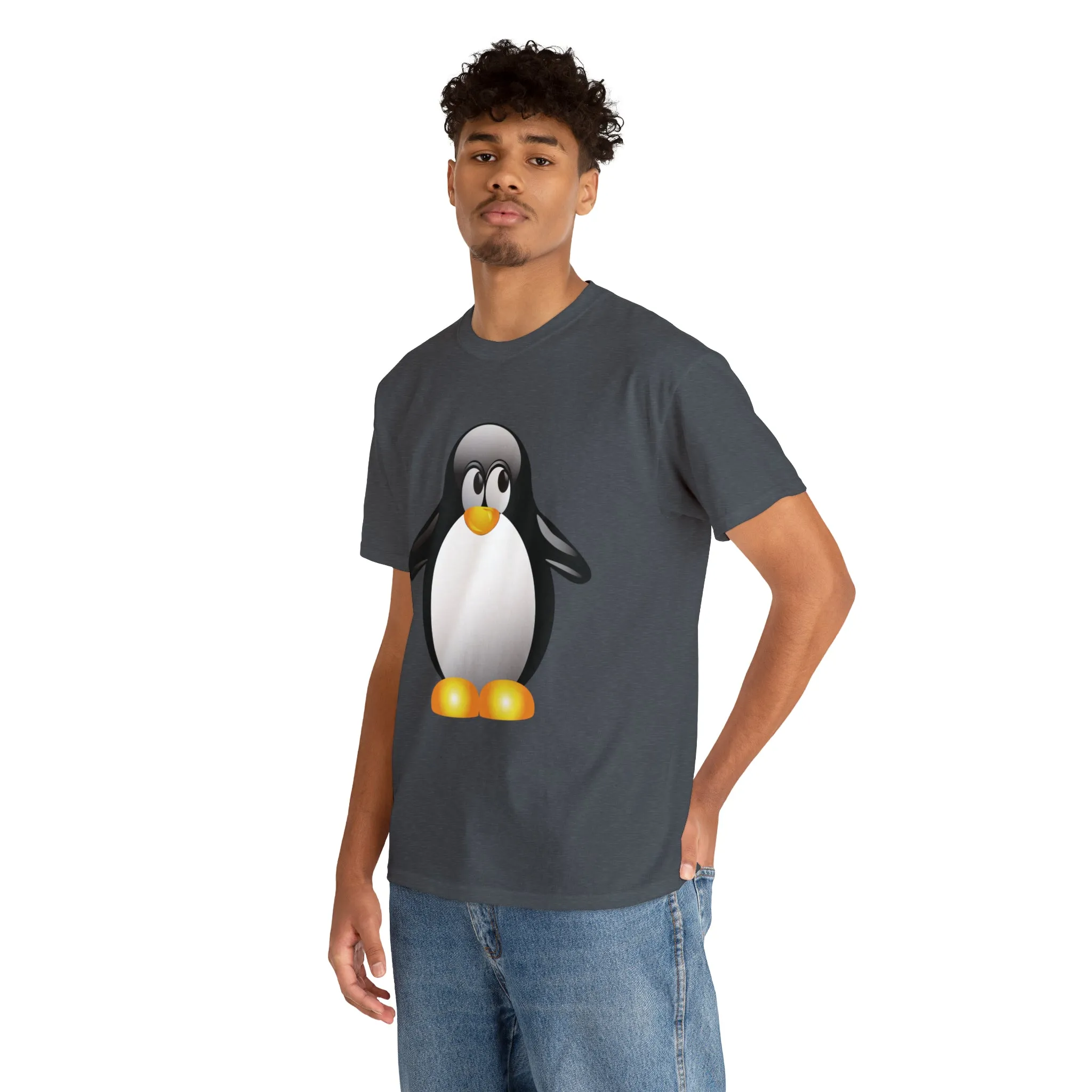 Penguin in a super comfortable cotton tee