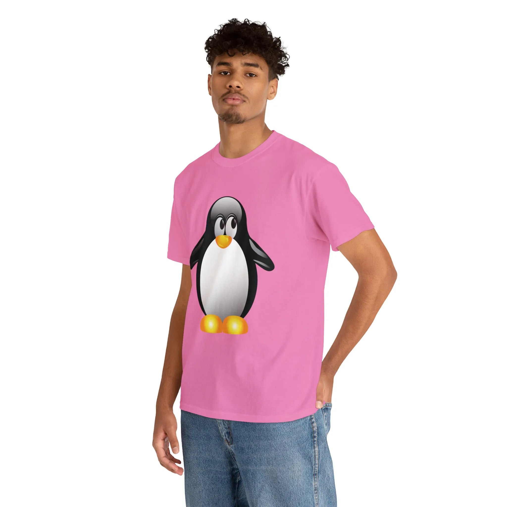 Penguin in a super comfortable cotton tee