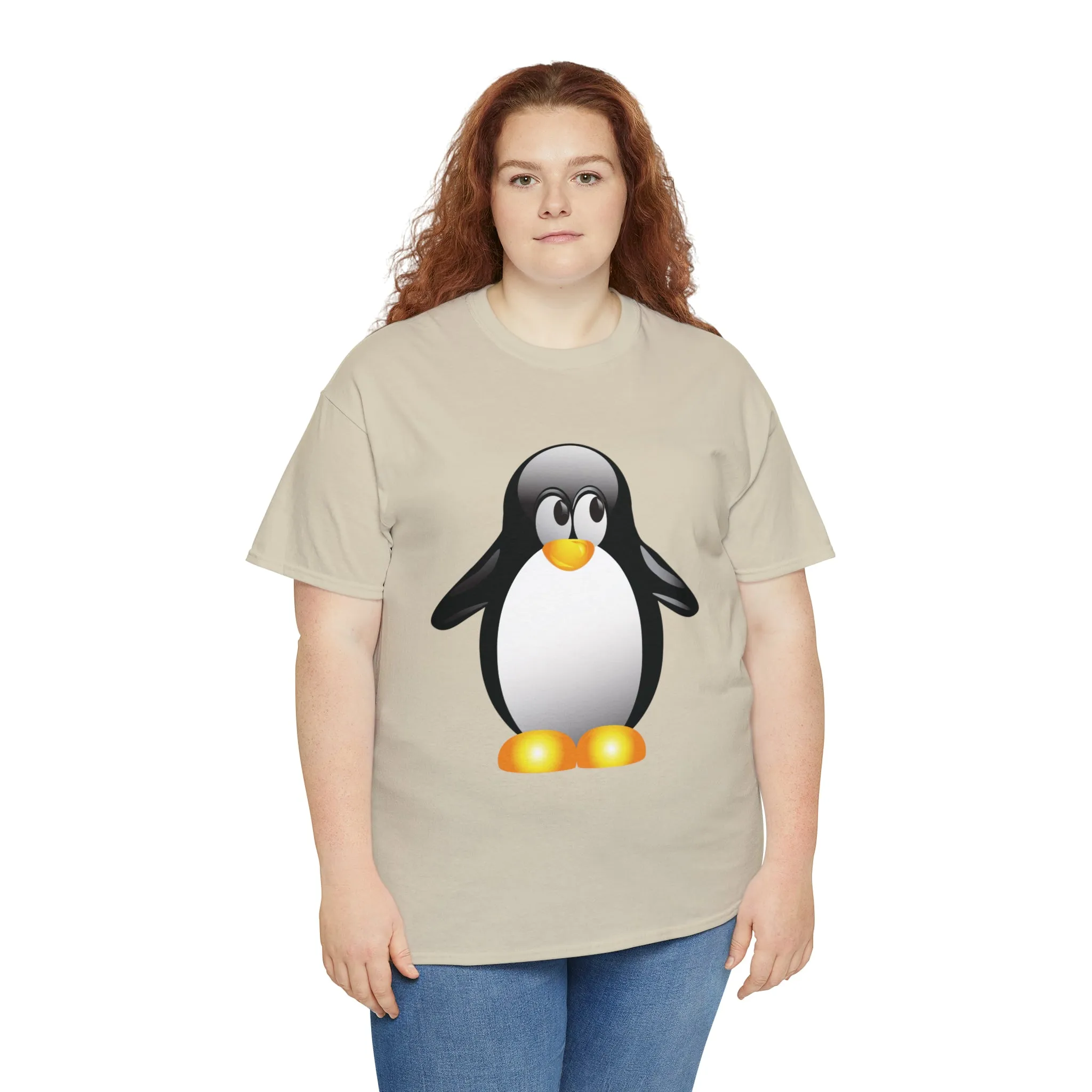 Penguin in a super comfortable cotton tee