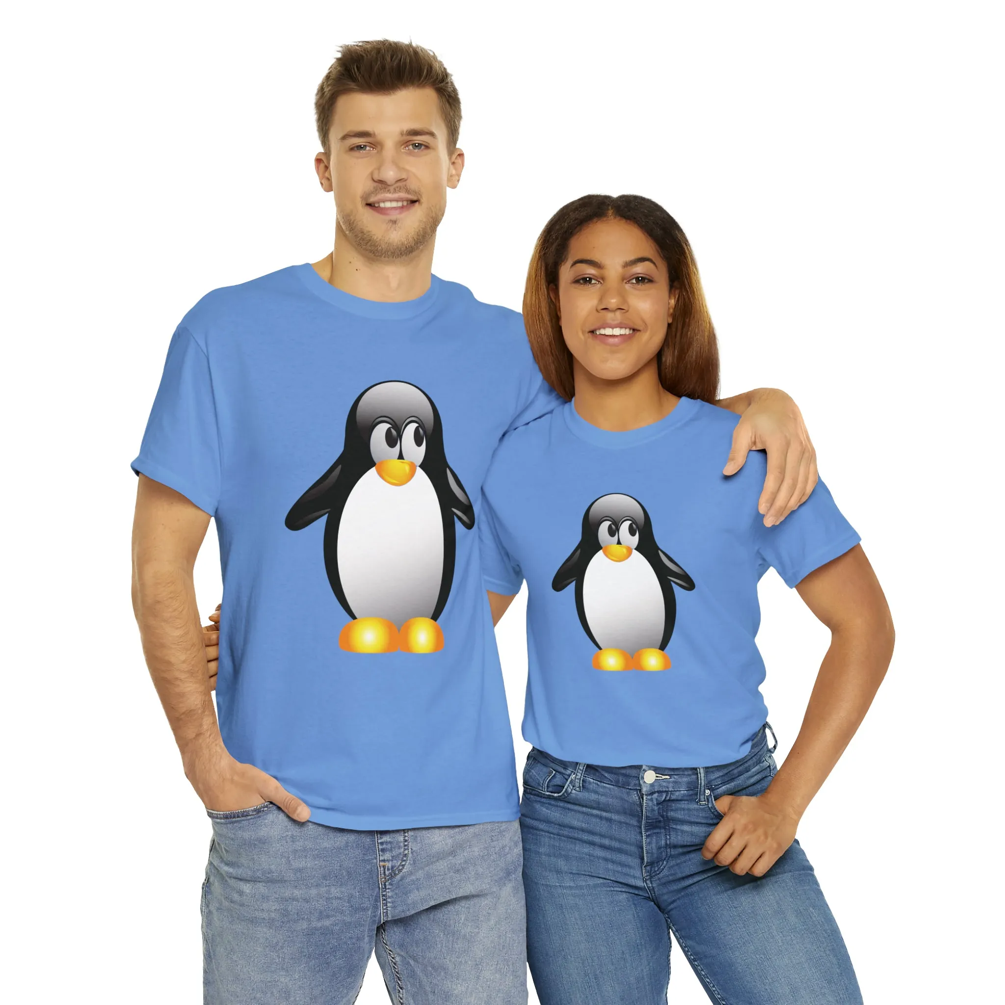 Penguin in a super comfortable cotton tee