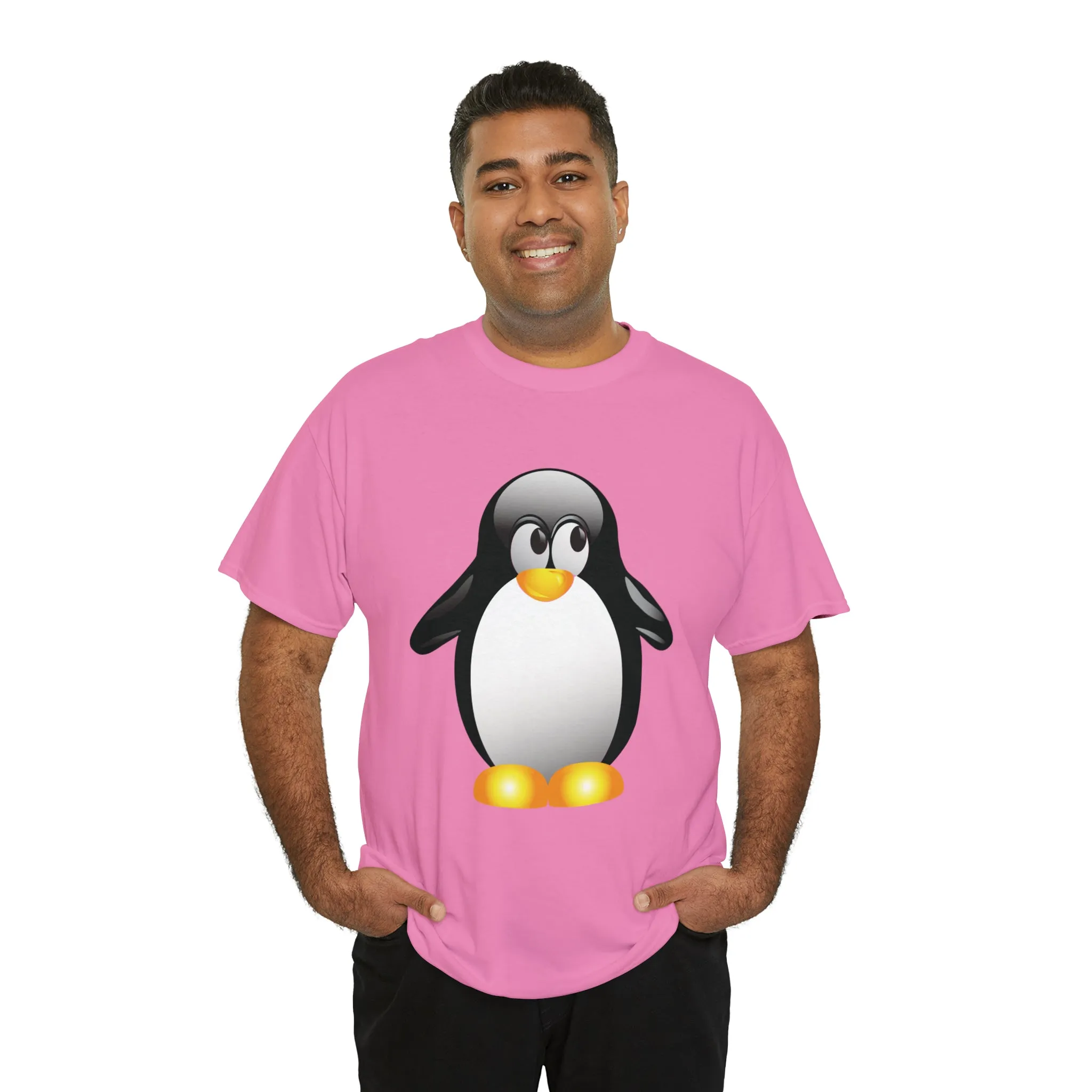 Penguin in a super comfortable cotton tee