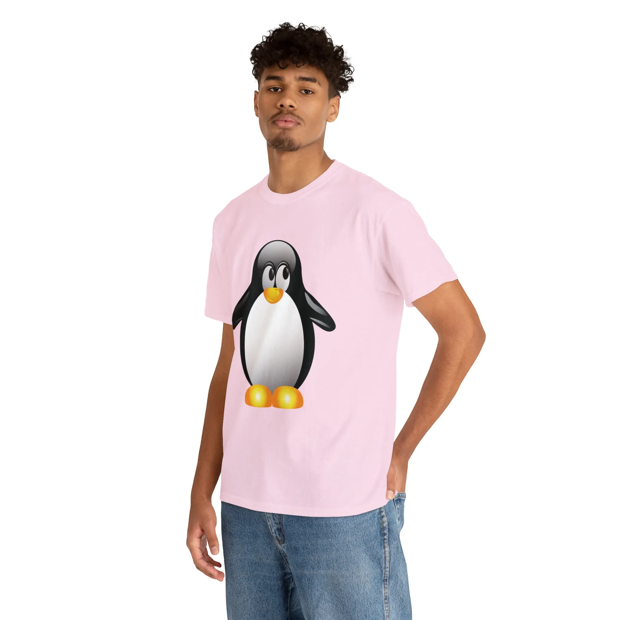 Penguin in a super comfortable cotton tee