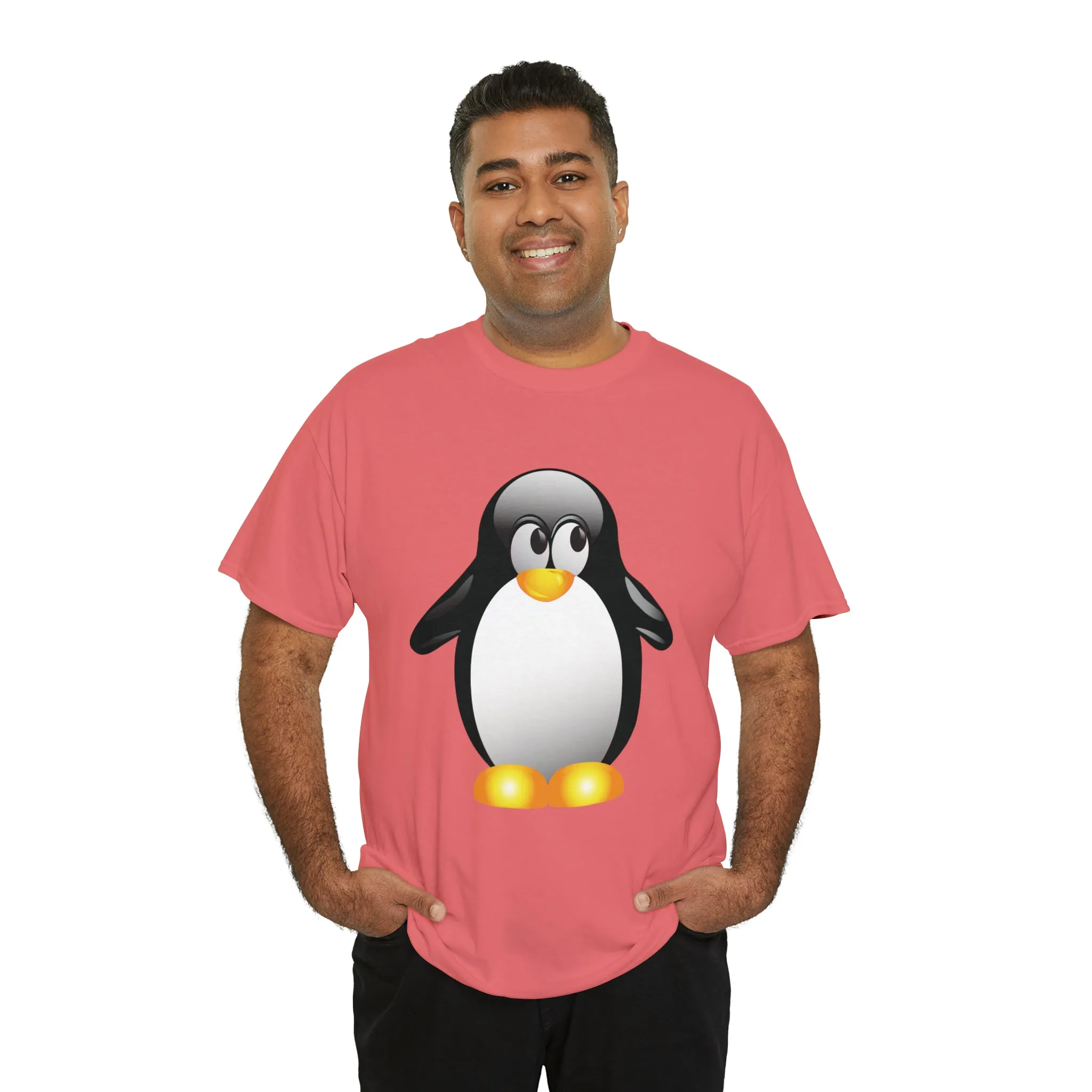 Penguin in a super comfortable cotton tee