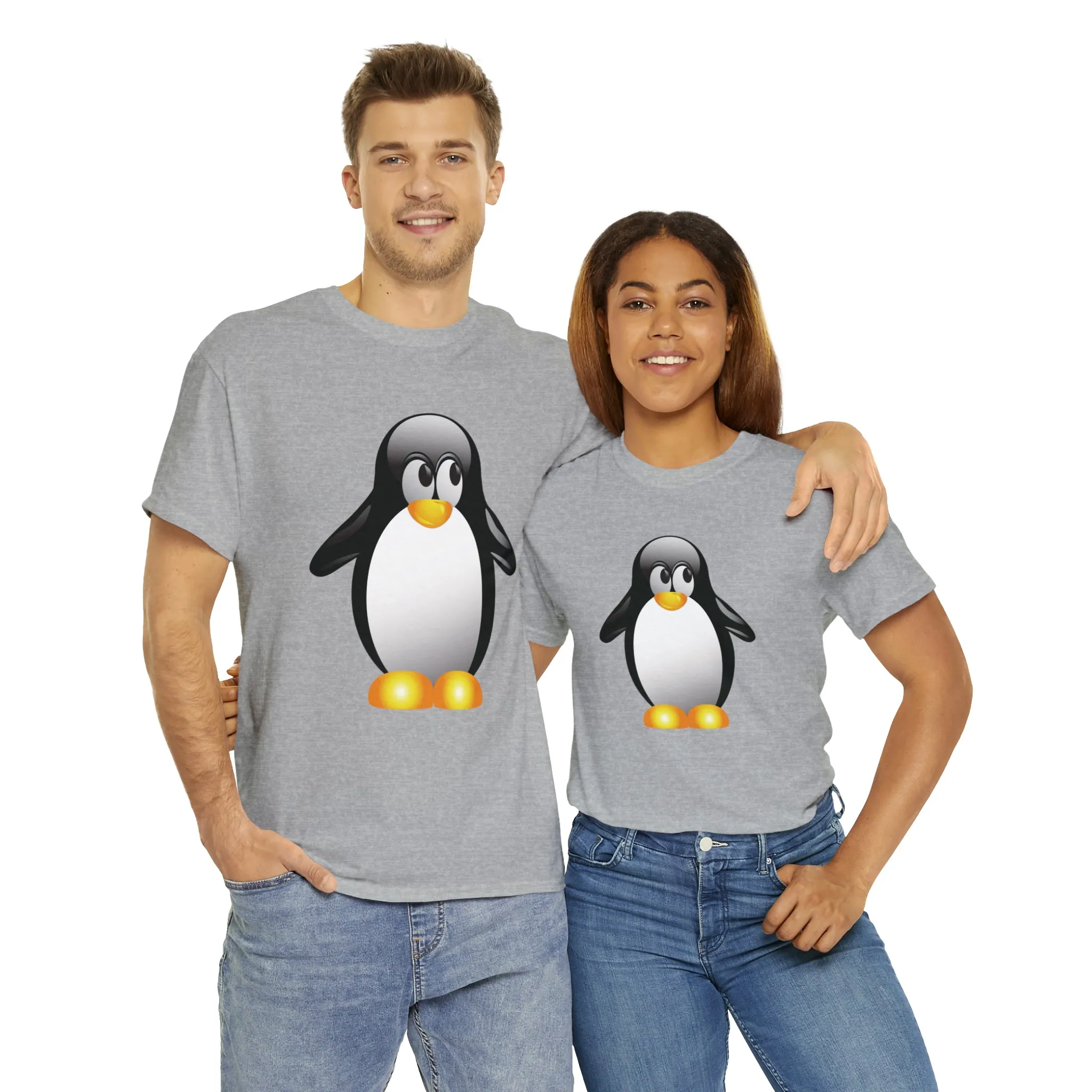 Penguin in a super comfortable cotton tee