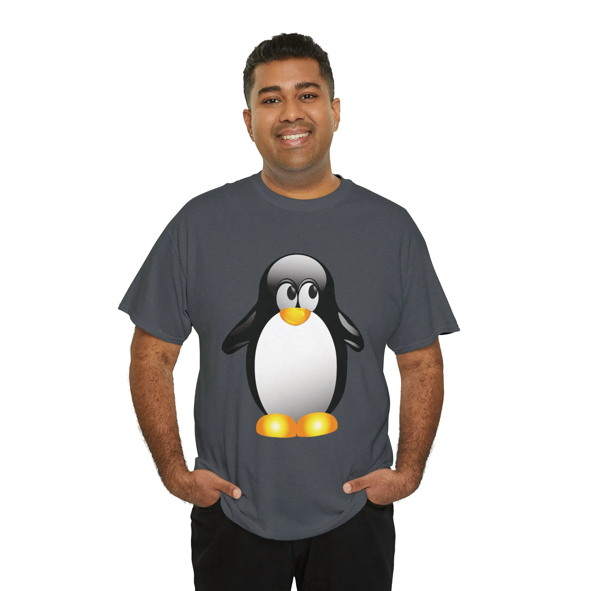 Penguin in a super comfortable cotton tee