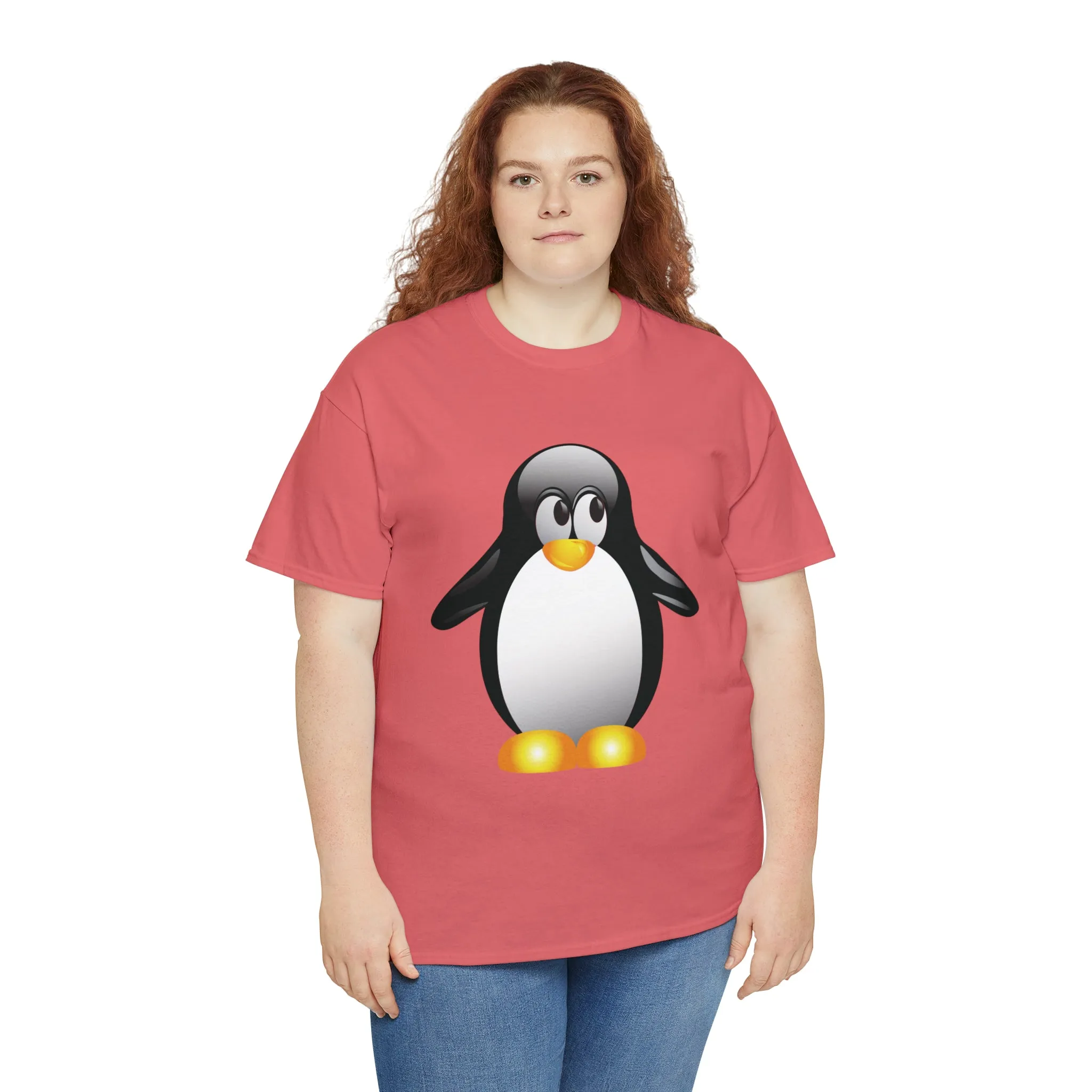 Penguin in a super comfortable cotton tee