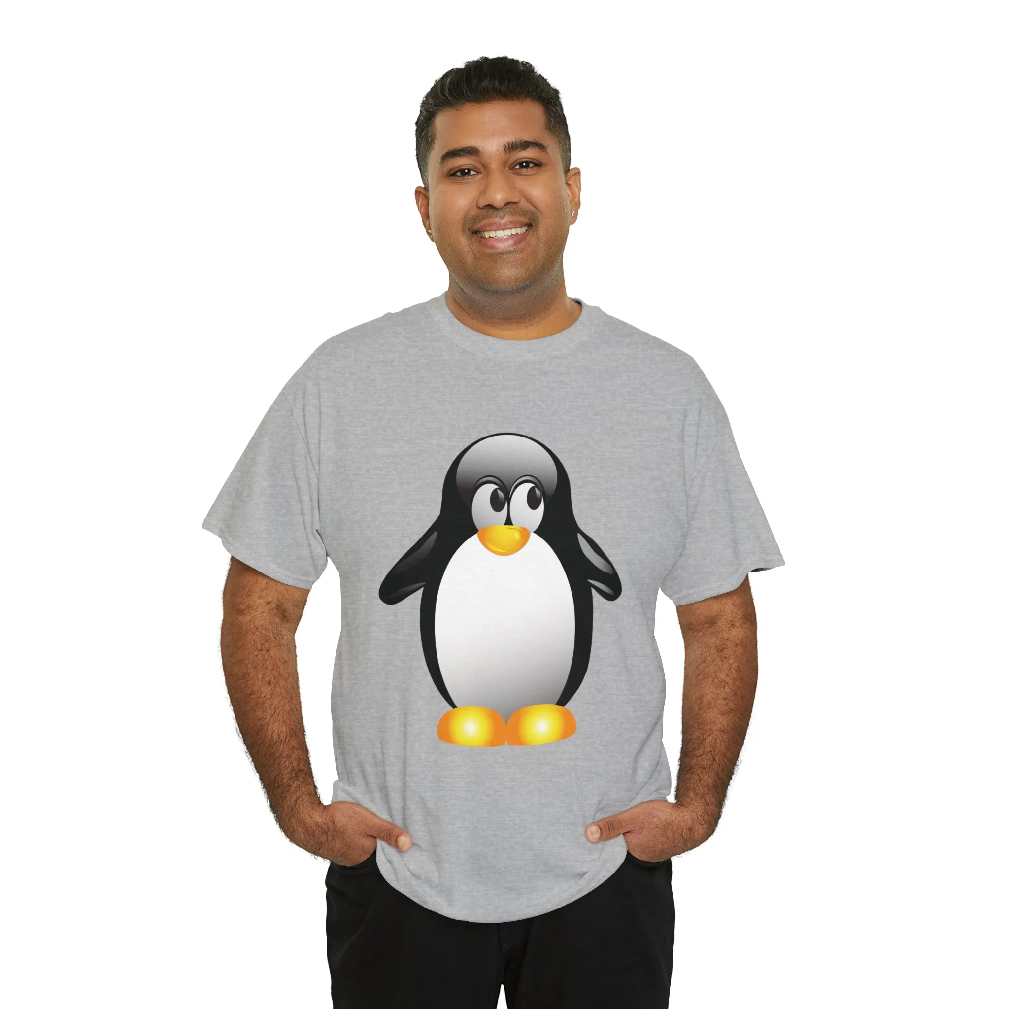 Penguin in a super comfortable cotton tee