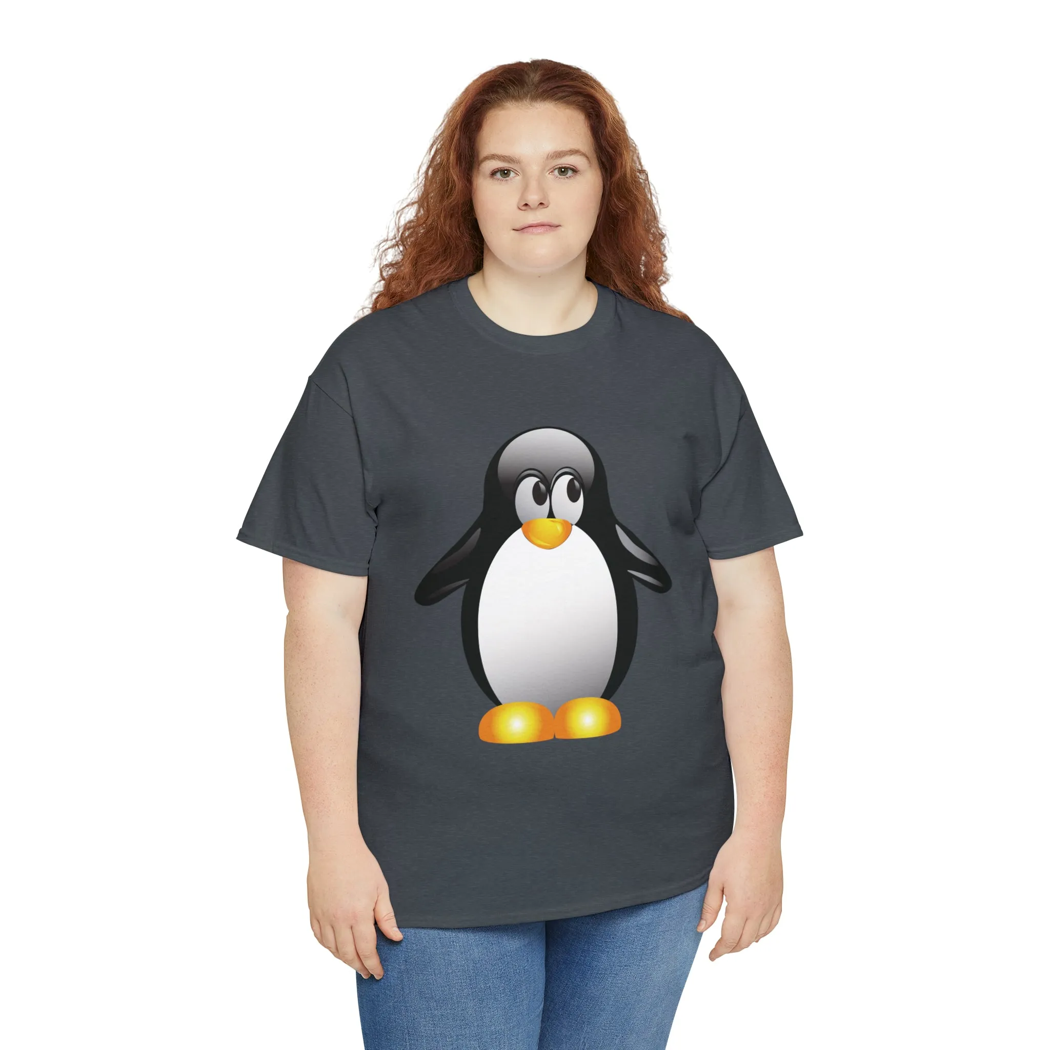 Penguin in a super comfortable cotton tee