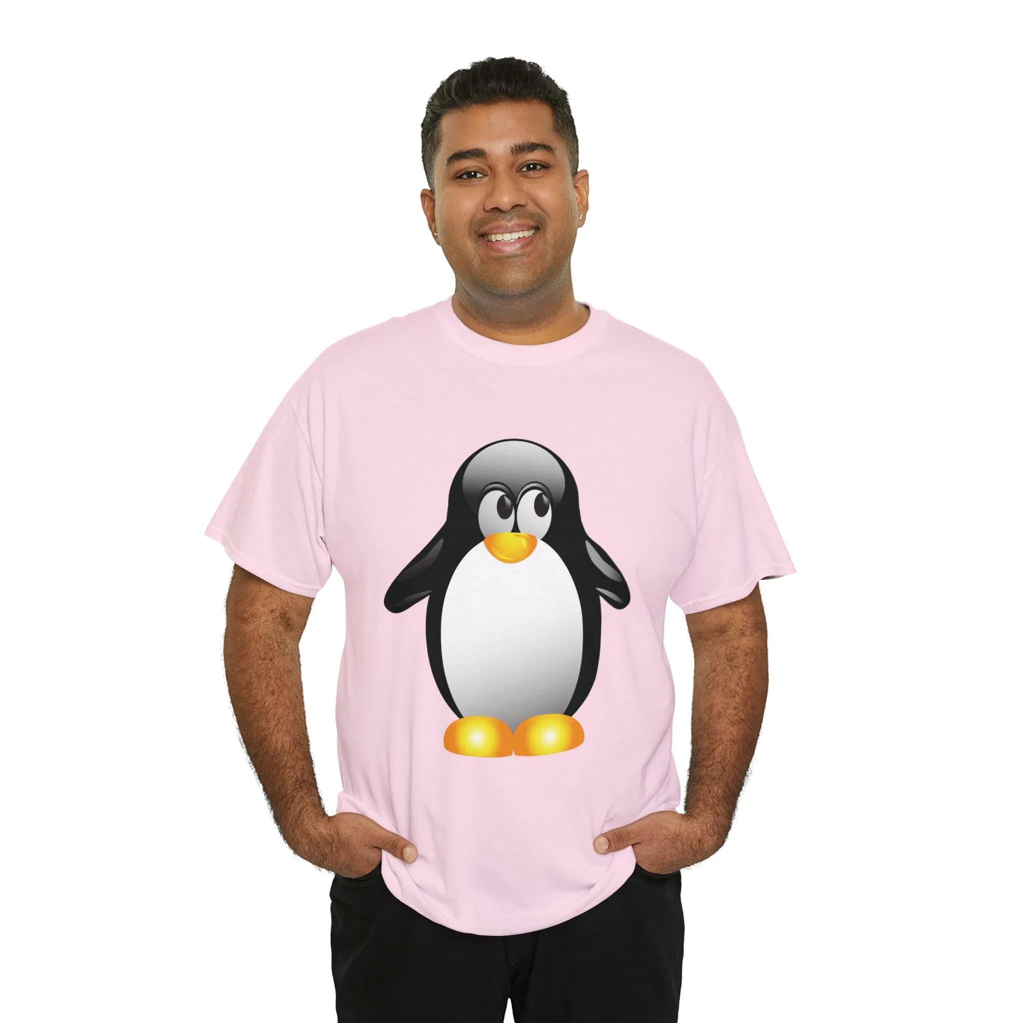 Penguin in a super comfortable cotton tee