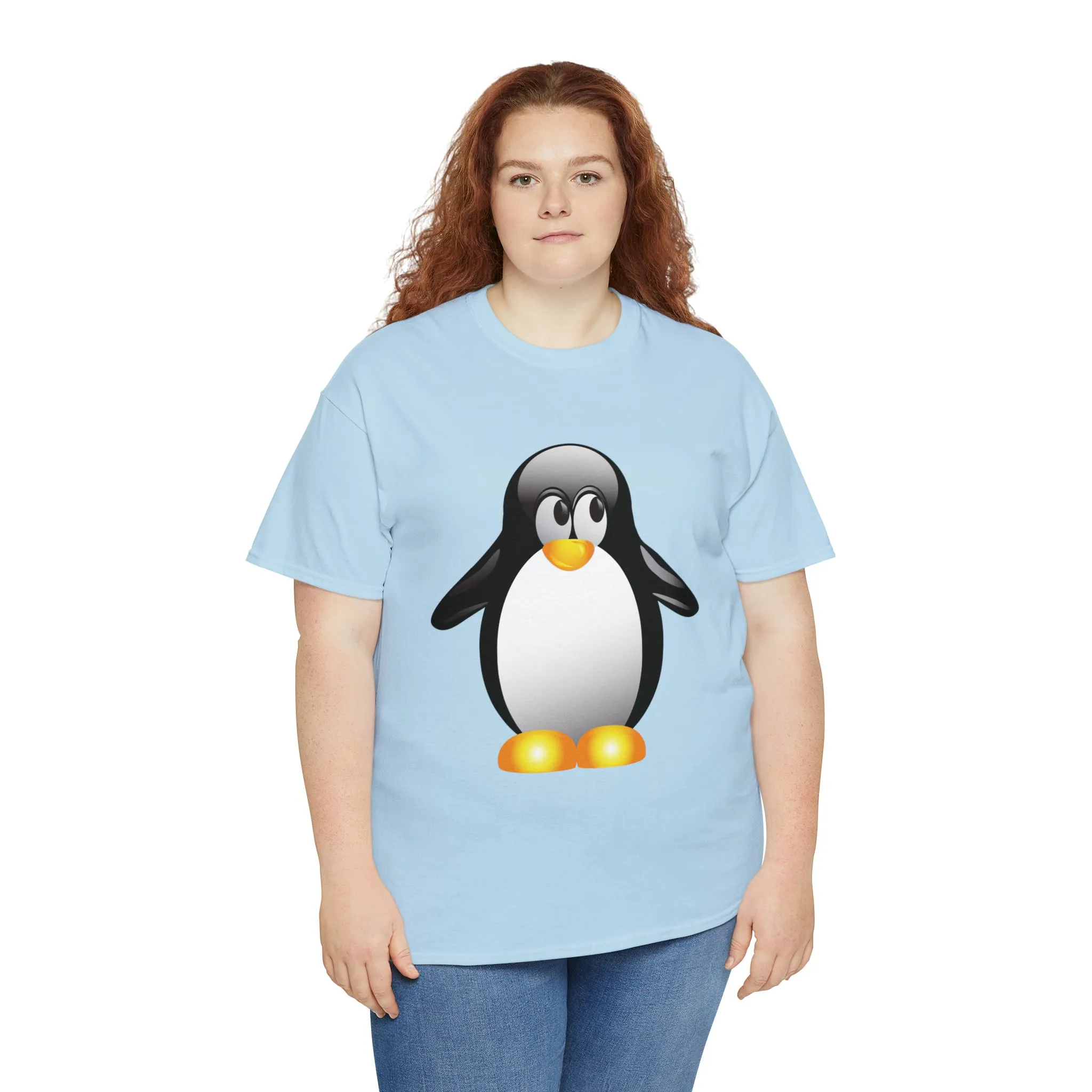 Penguin in a super comfortable cotton tee