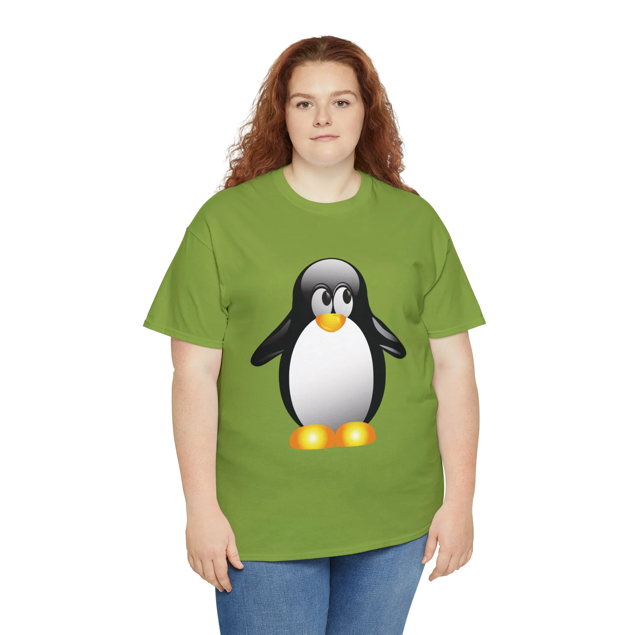 Penguin in a super comfortable cotton tee
