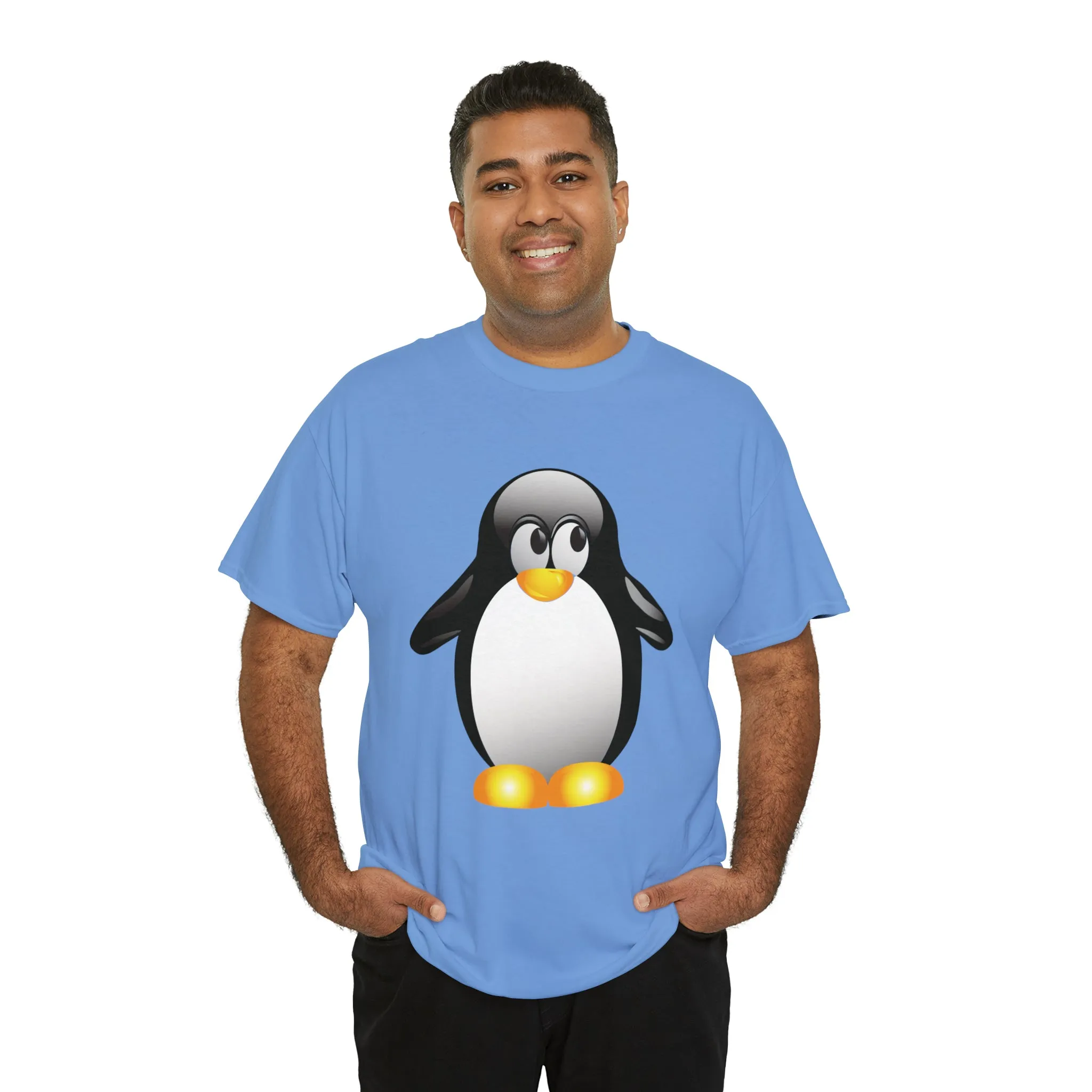 Penguin in a super comfortable cotton tee