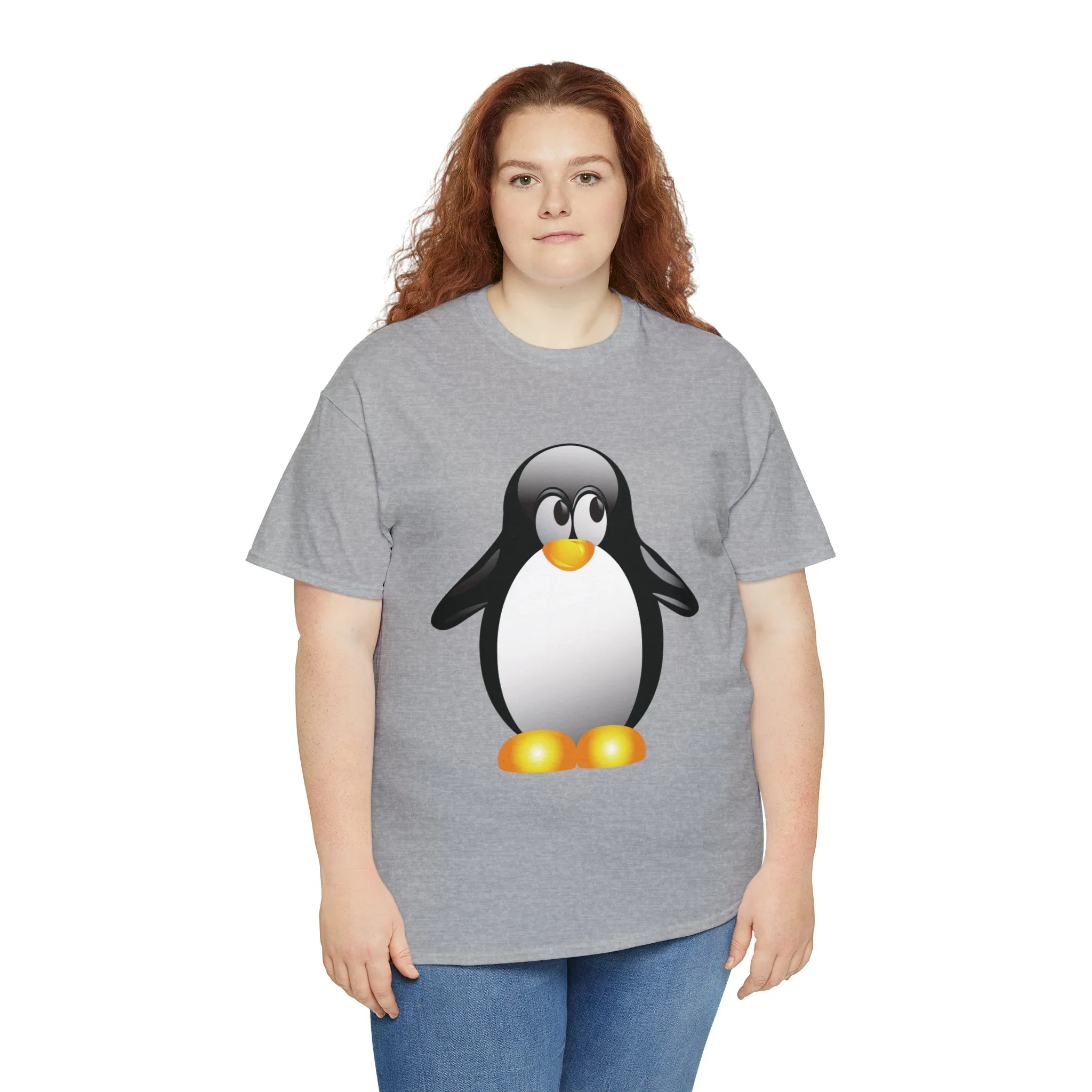 Penguin in a super comfortable cotton tee
