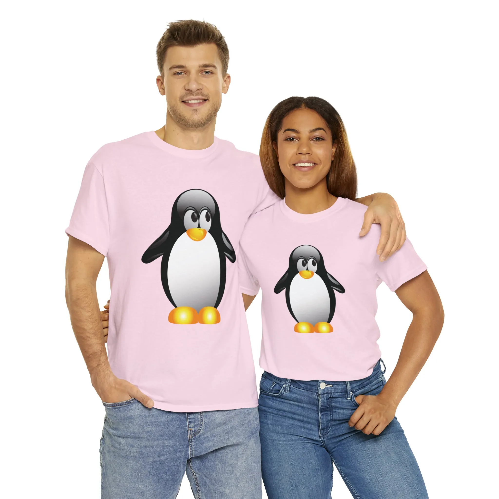 Penguin in a super comfortable cotton tee