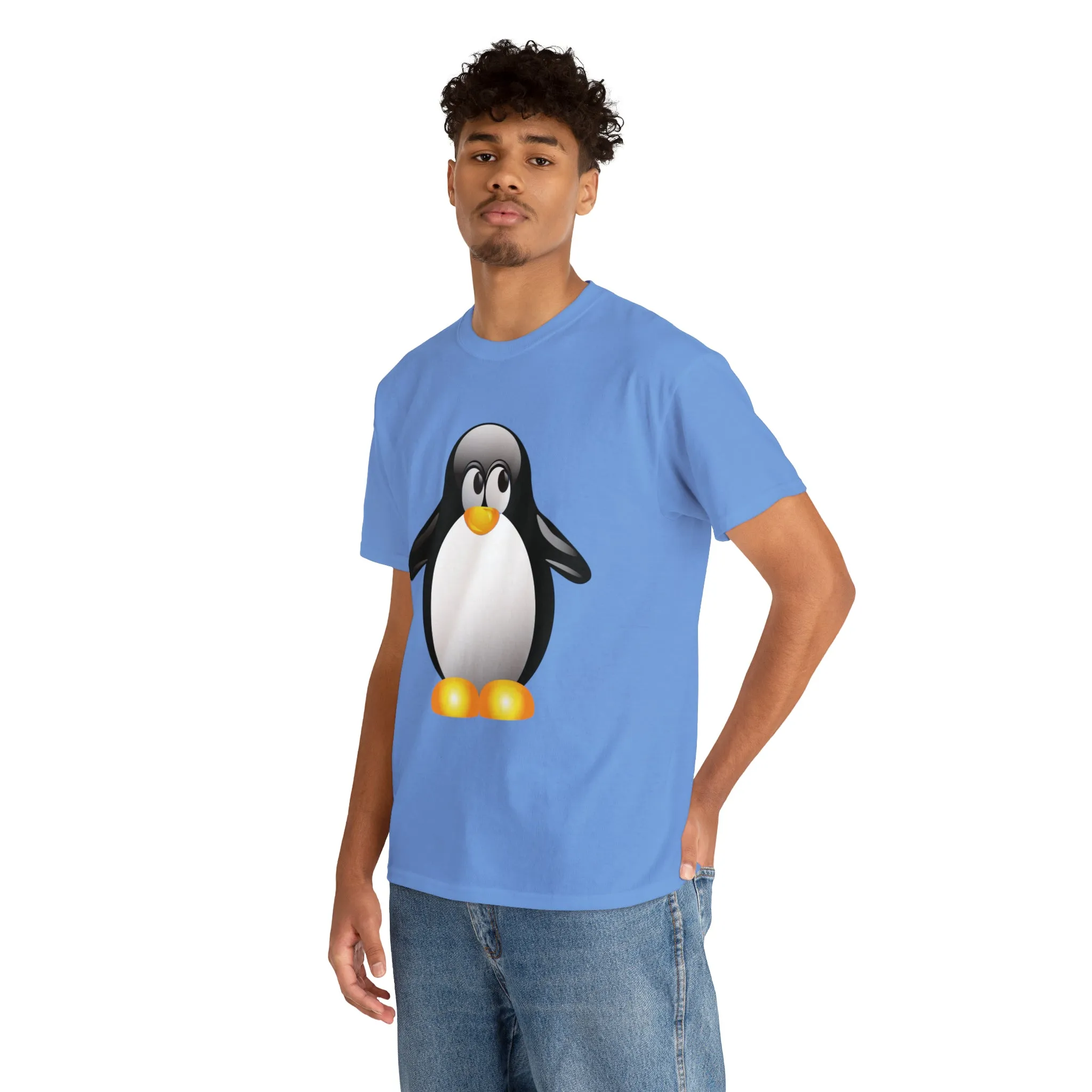 Penguin in a super comfortable cotton tee