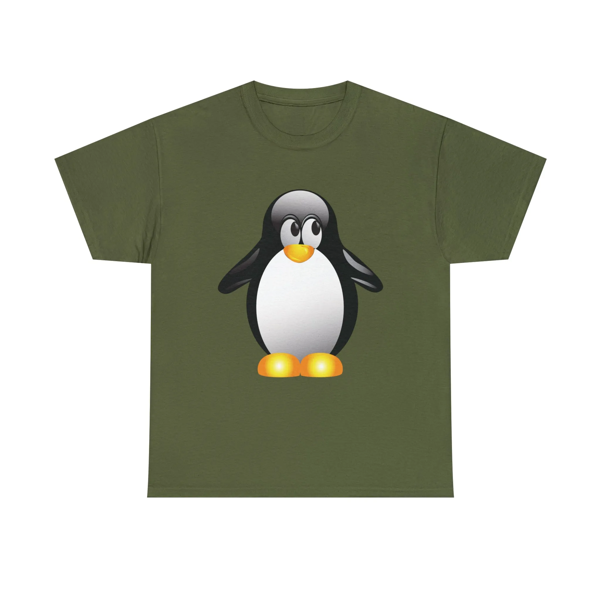 Penguin in a super comfortable cotton tee