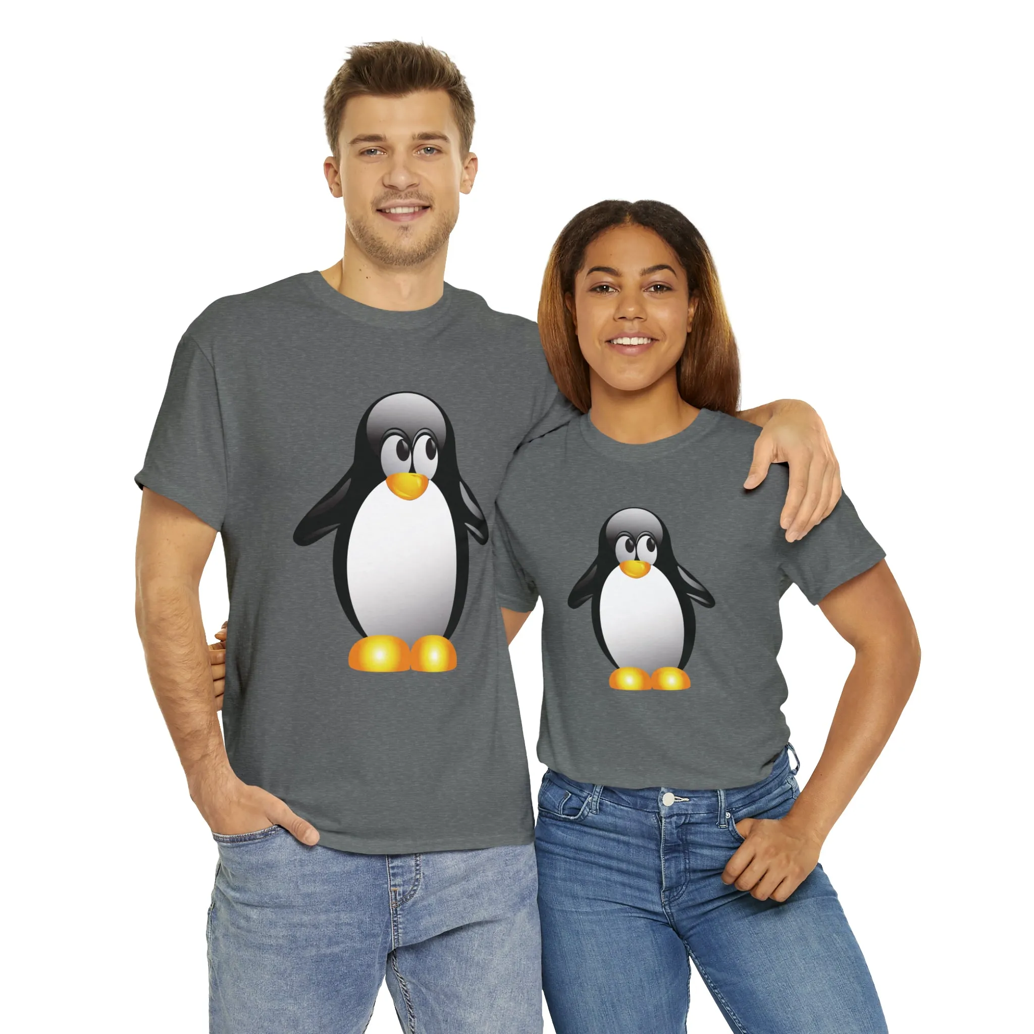 Penguin in a super comfortable cotton tee
