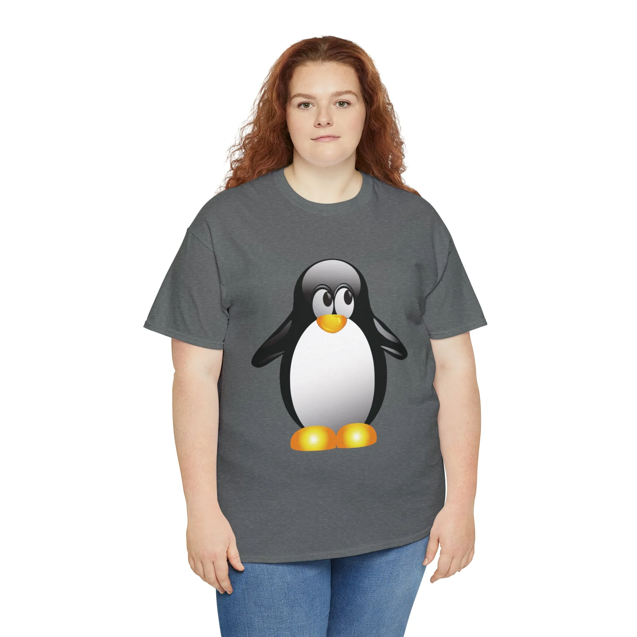 Penguin in a super comfortable cotton tee