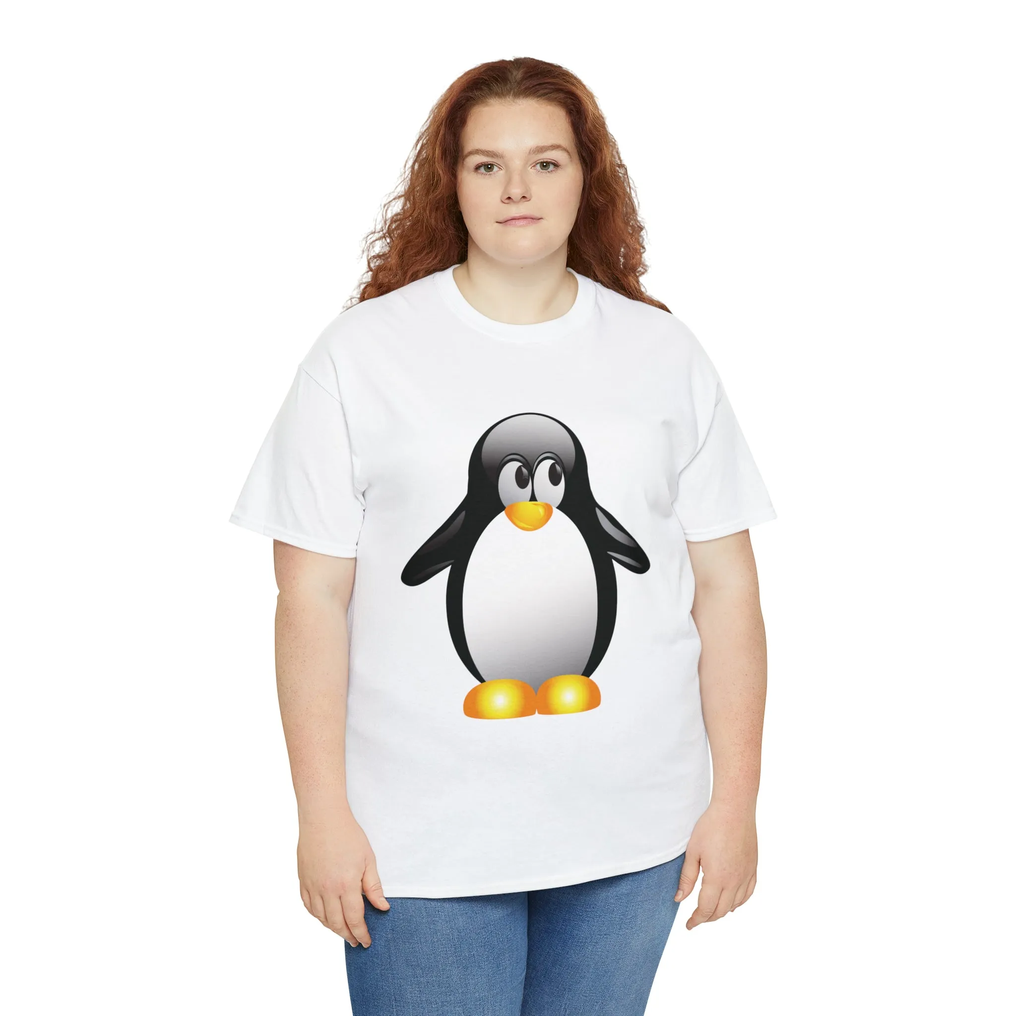 Penguin in a super comfortable cotton tee