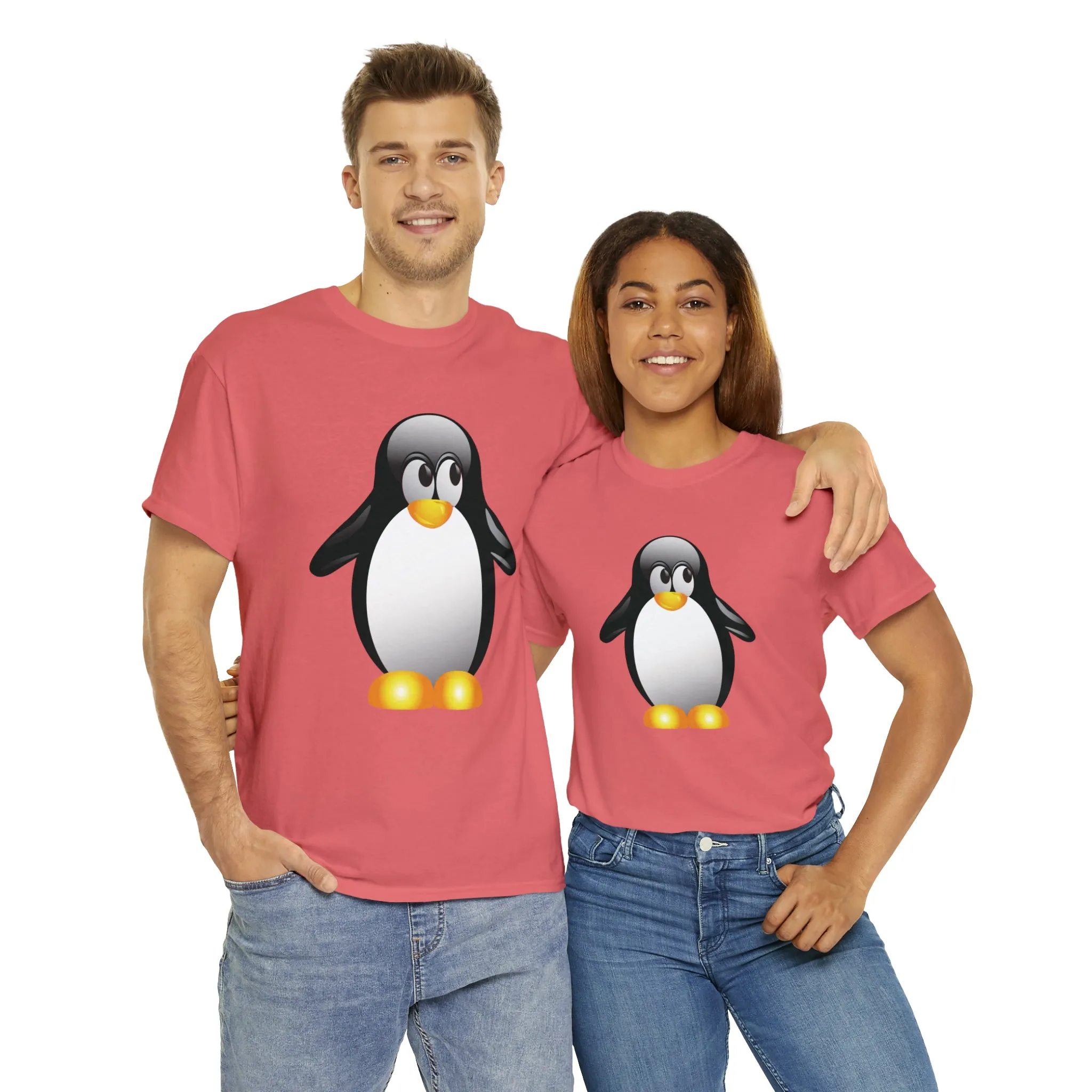 Penguin in a super comfortable cotton tee
