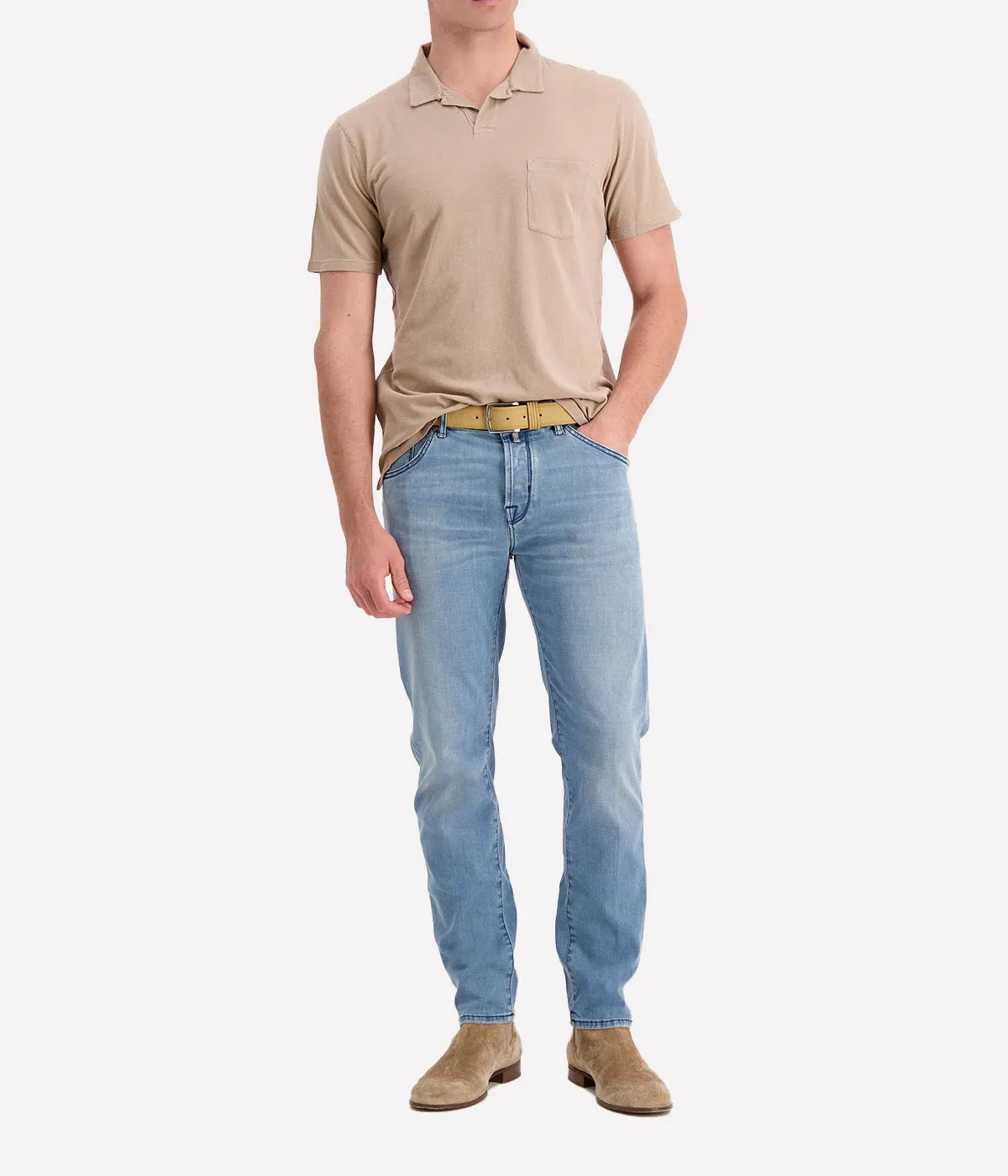 Pique Polo in Sahara