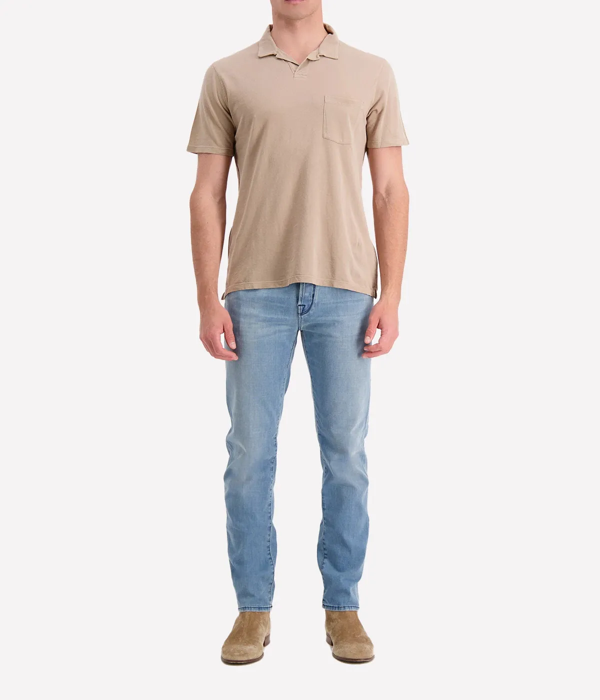 Pique Polo in Sahara