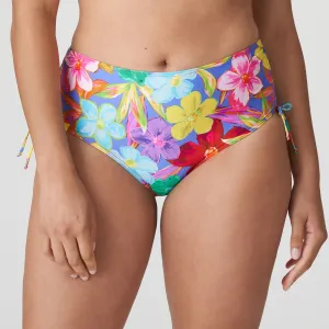 PrimaDonna Swimwear - Sazan Full Bikini Briefs Ropes Blue Bloom