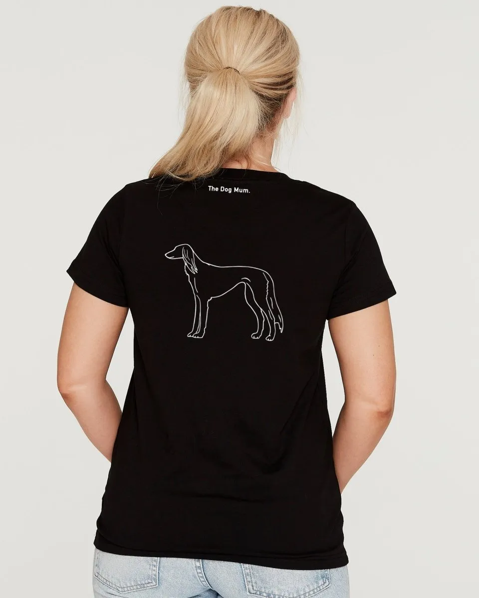Saluki Mum Illustration: Classic T-Shirt